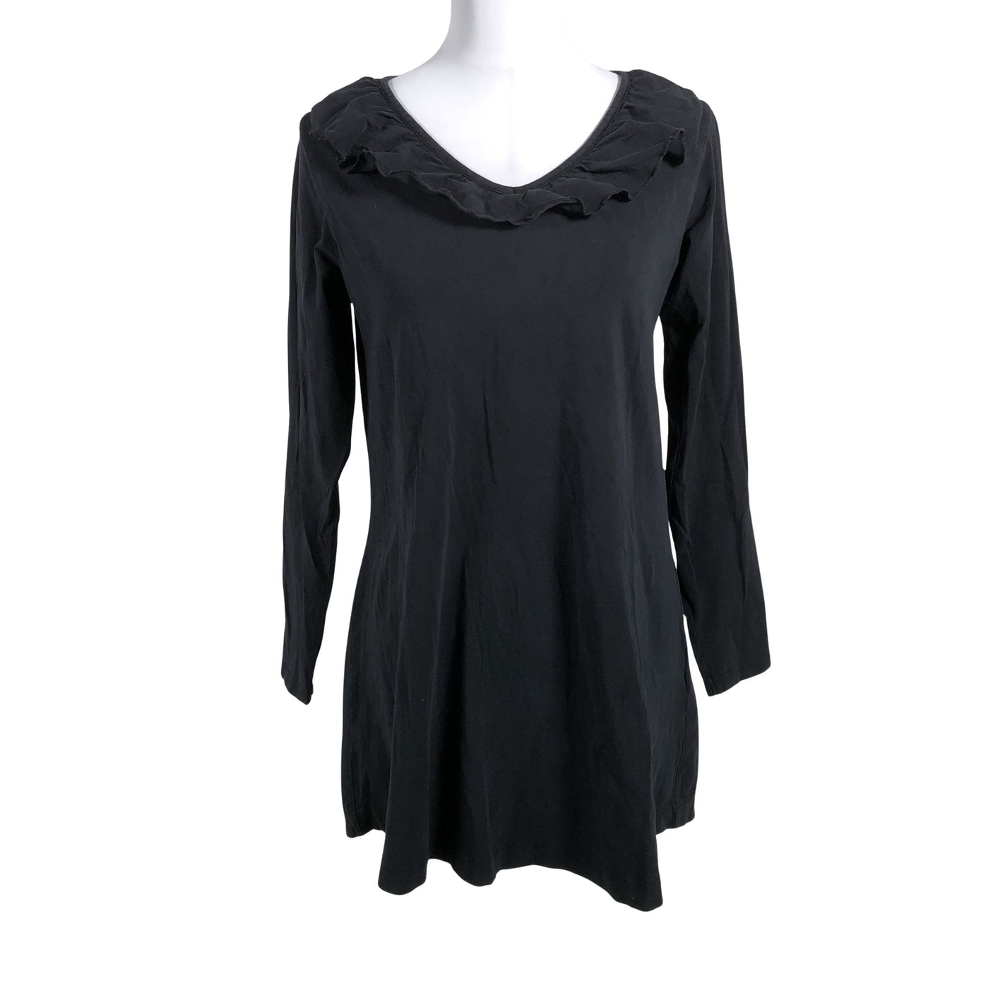 Unisex NOSH - Trikotaažist tuunika, suurus 38 - Must (1)