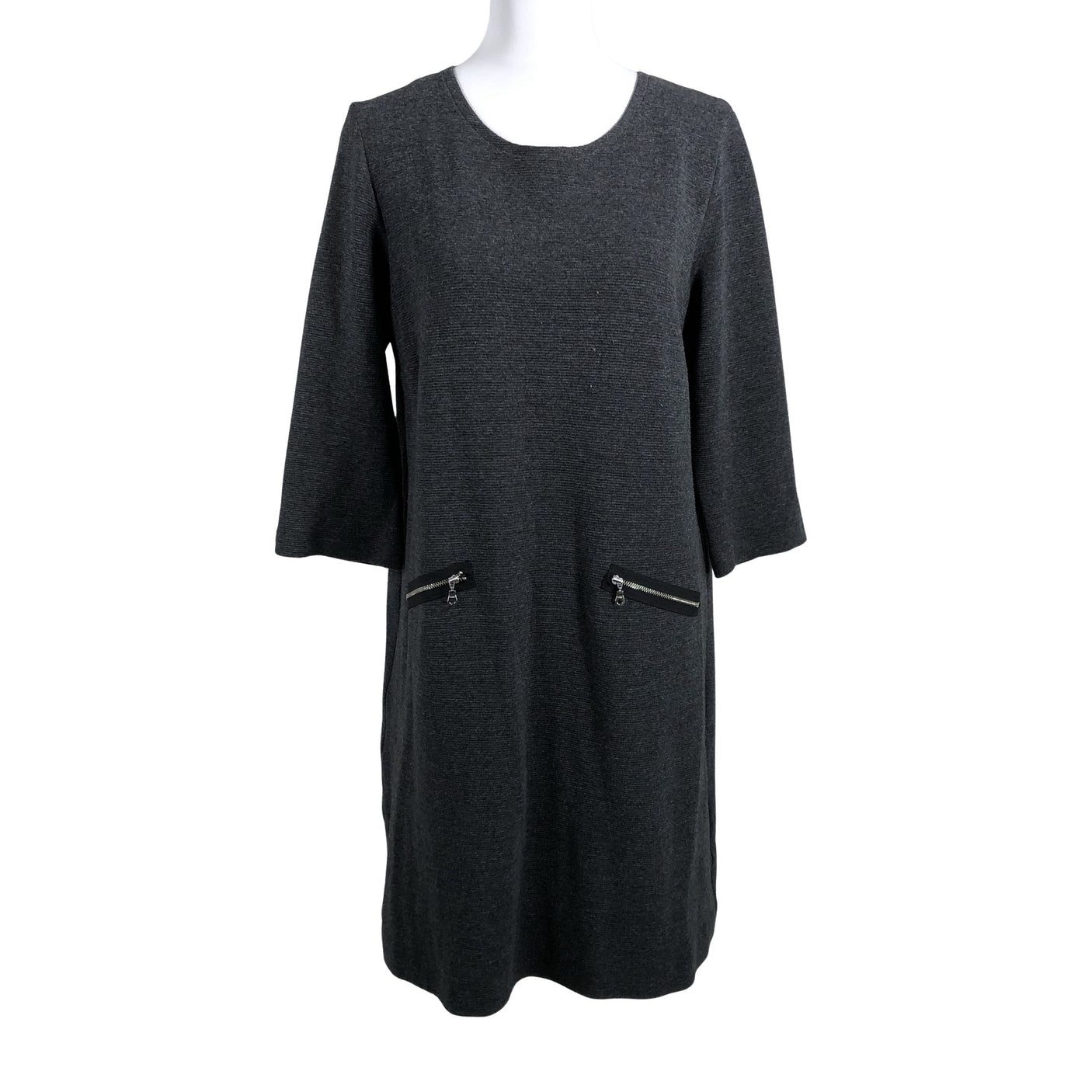 Unisex Jascha - Trikotaažist kleit, suurus 40 - Hall (1)