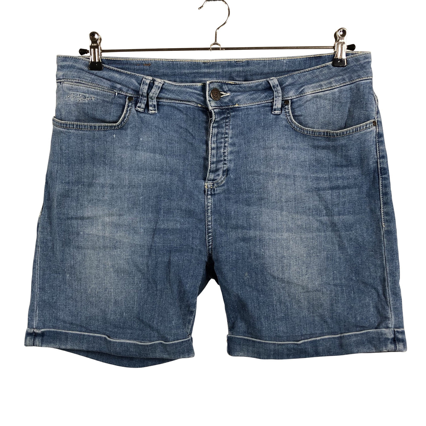 Unisex me&i - Teksast lühikesed püksid, suurus W31 - Helesinine (1)