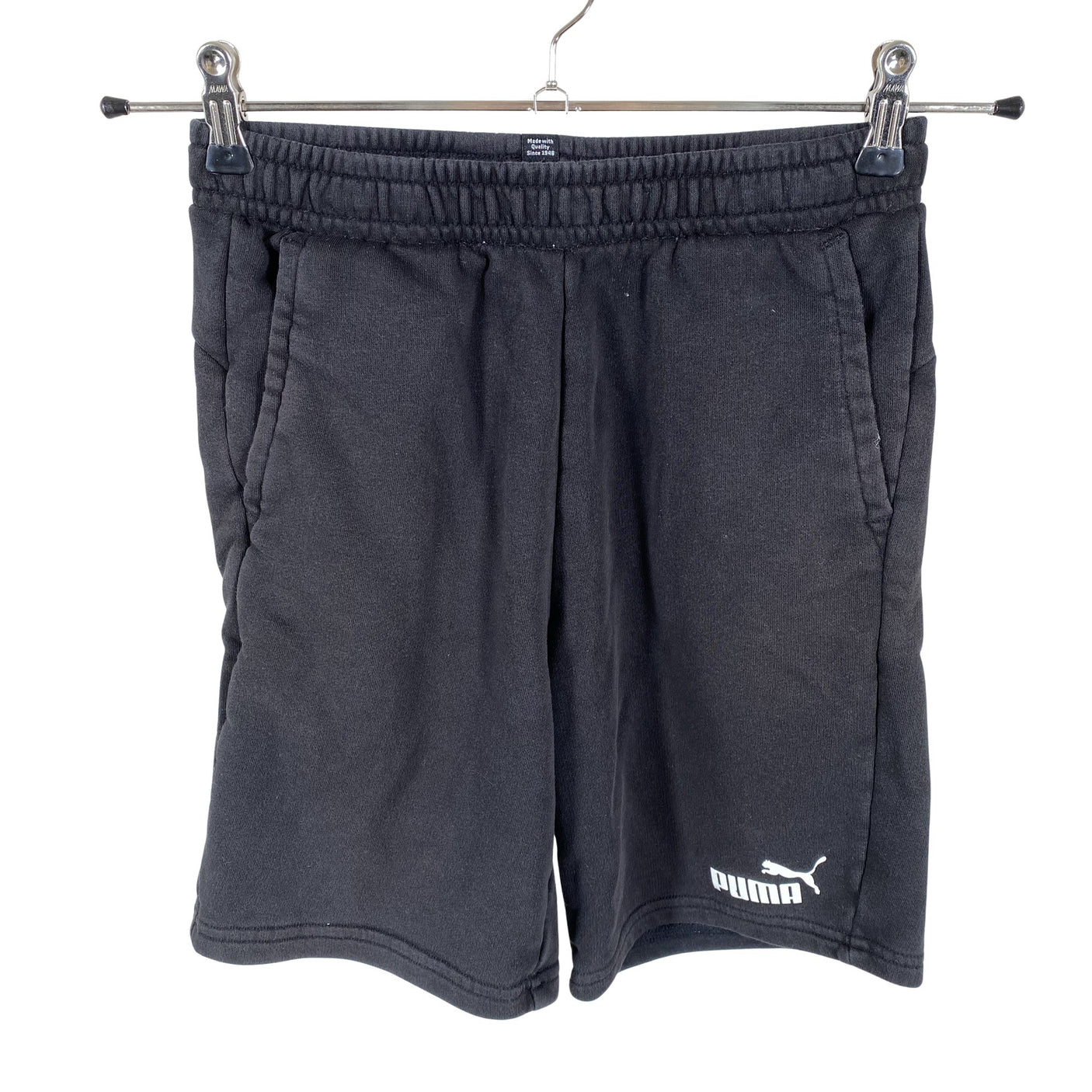 Unisex Puma - Dressikangast lühikesed püksid, suurus 158 - 164 - Must (1)