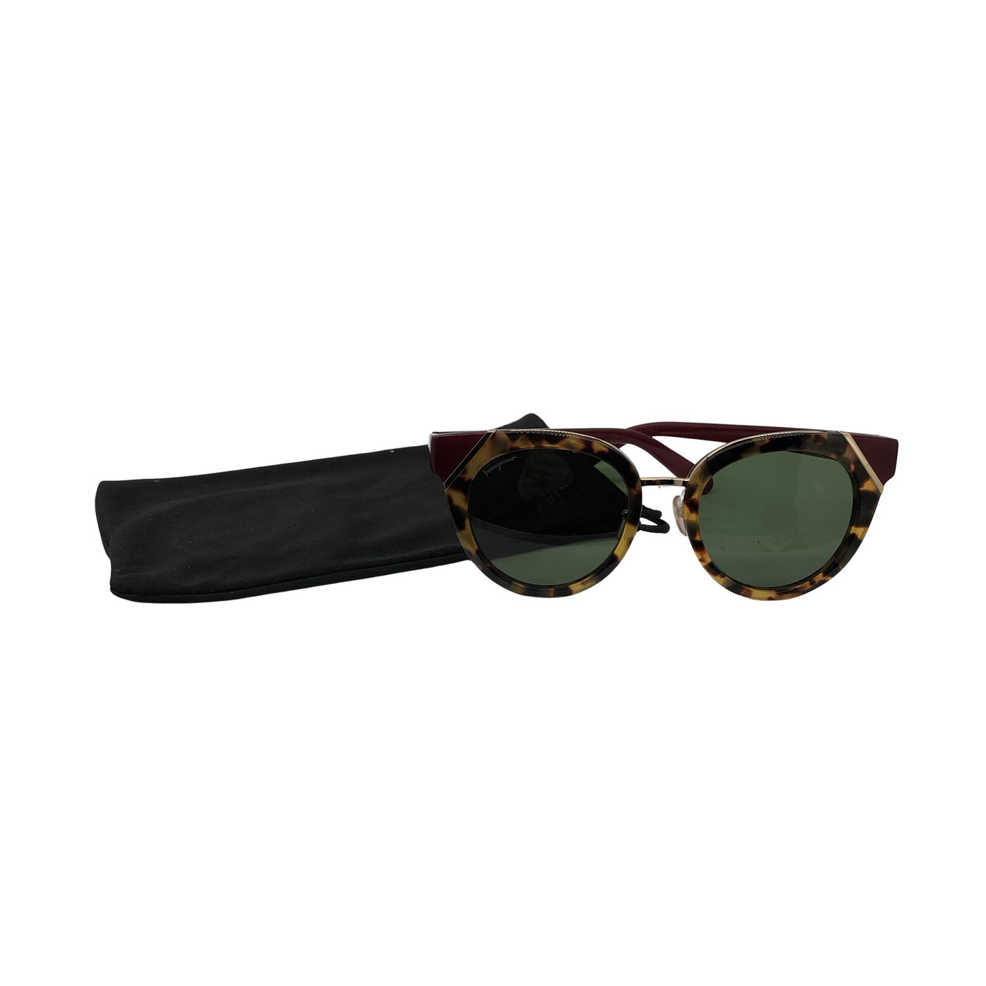 Unisex Salvatore Ferragamo - Päikeseprillid, suurus Ei kokoa - Veinipunane (1)