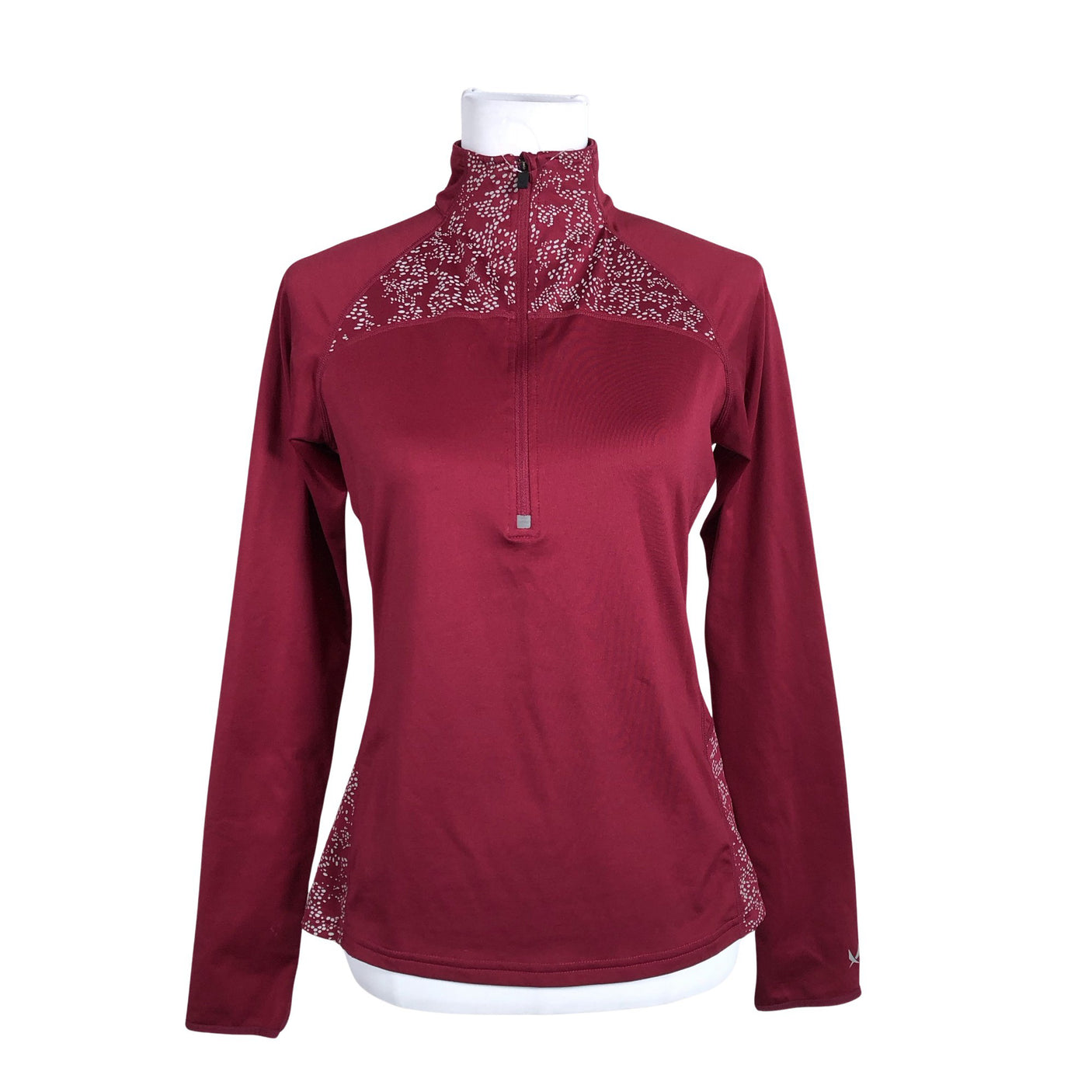 Unisex Soc - Fliispluus, suurus 36 - Veinipunane (1)