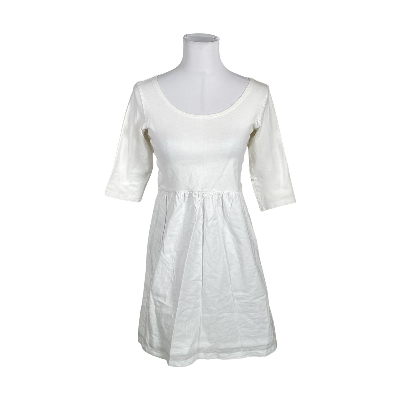 Unisex R-collection - Mitteveniv kleit, suurus 34 - Valge (1)