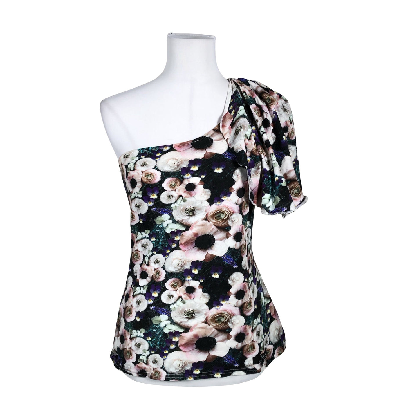 Unisex Pietamo - Trikotaažist topp, suurus 36 - Must (1)