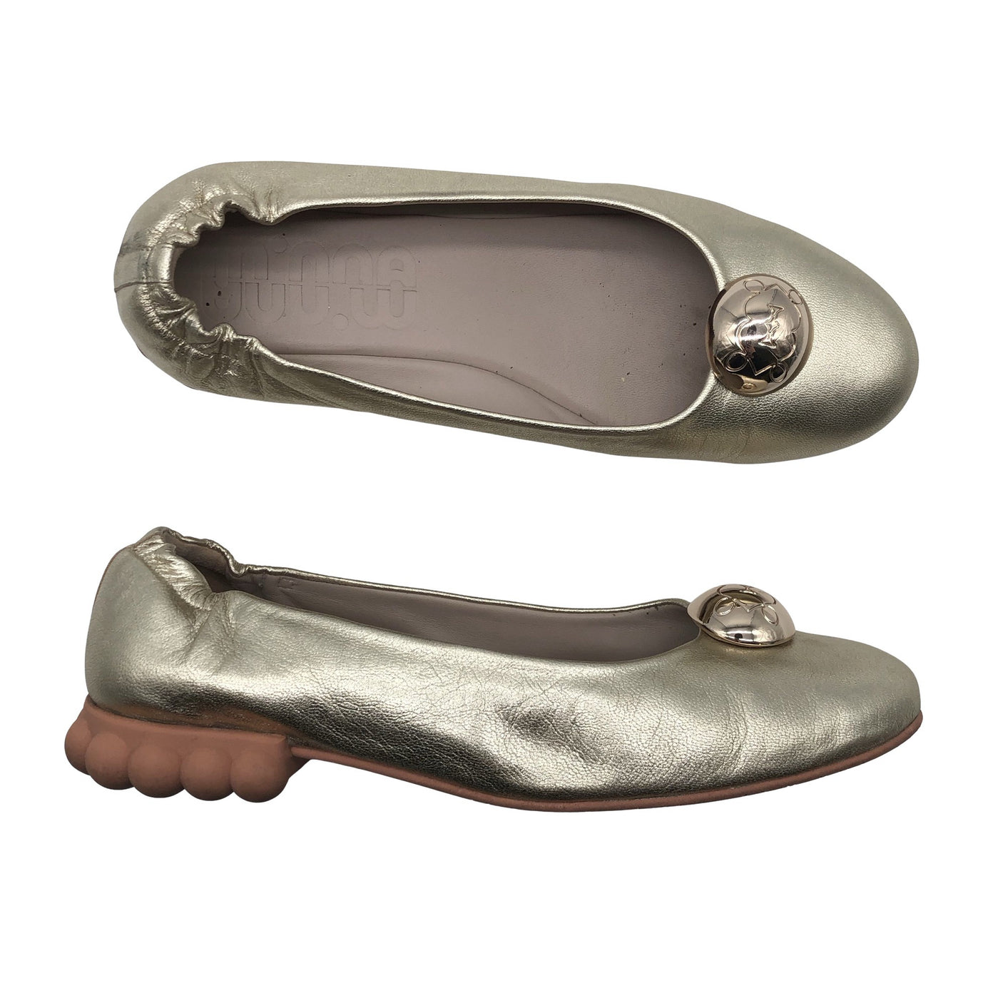 Unisex MINNA MINNA by Minna Parikka - Baleriinad, suurus 40 - Kuld (1)