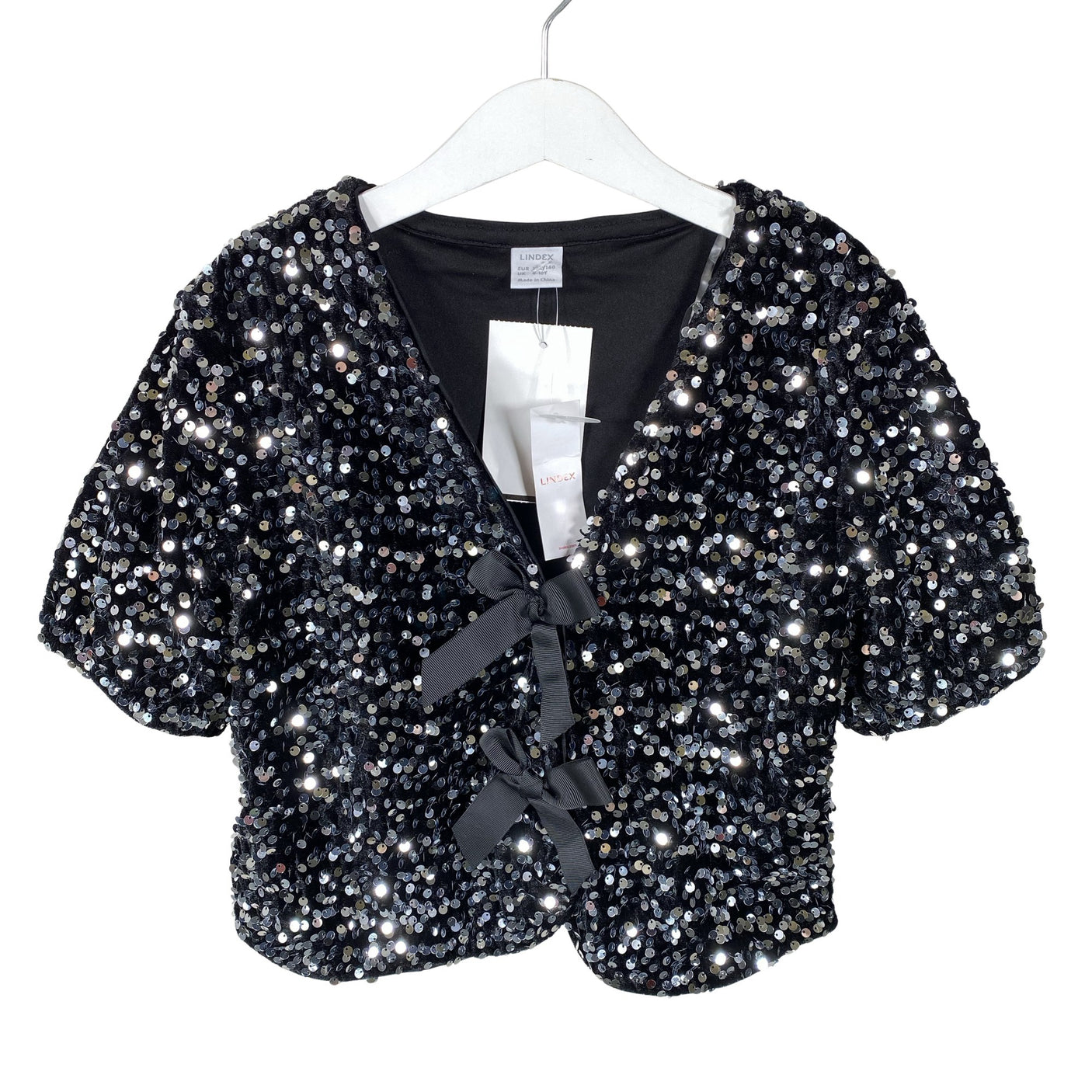 Unisex Lindex - Pidulik jakk, suurus 134 - 140 - Must (1)