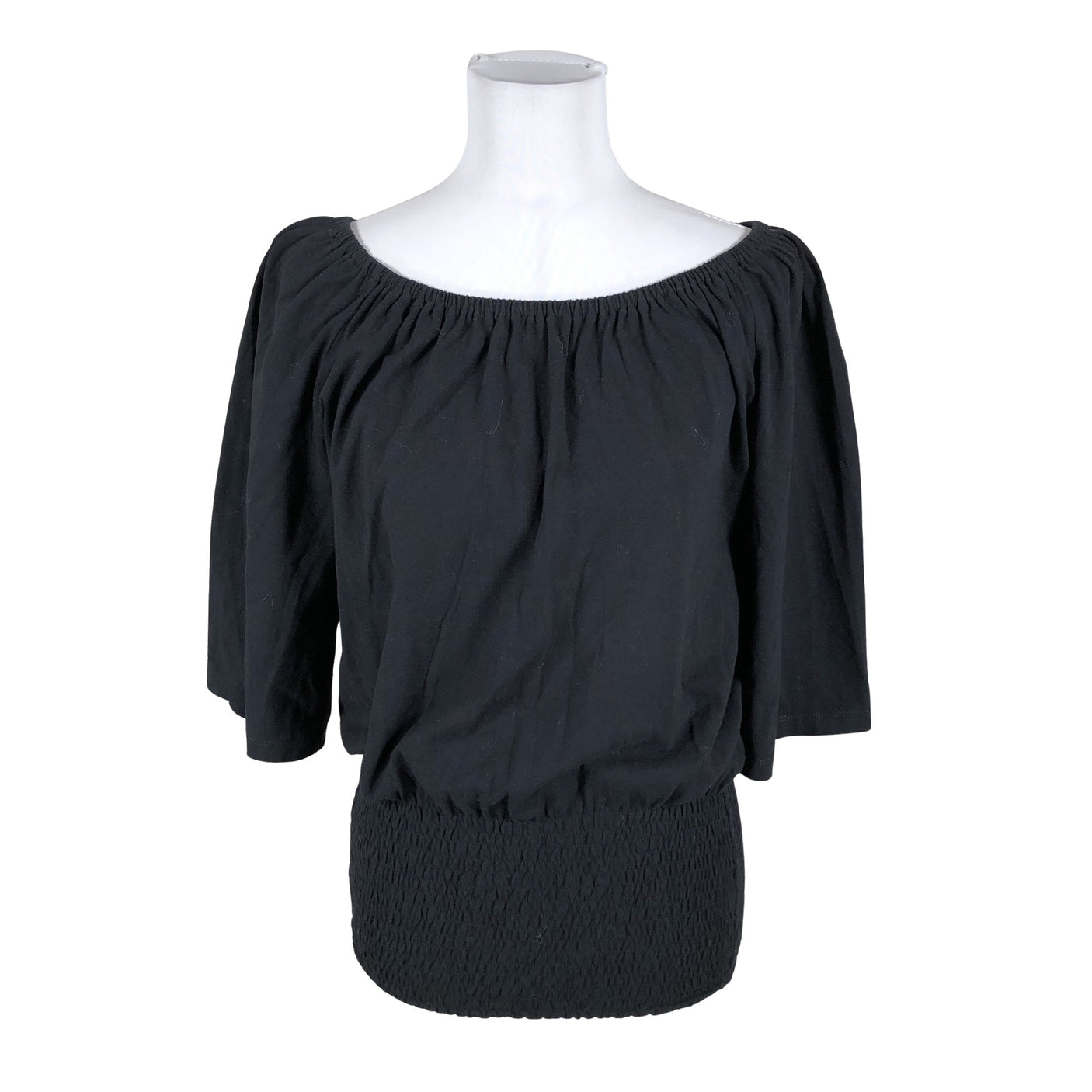 Unisex Marimekko - Trikotaažist pluus, suurus 38 - Must (2)