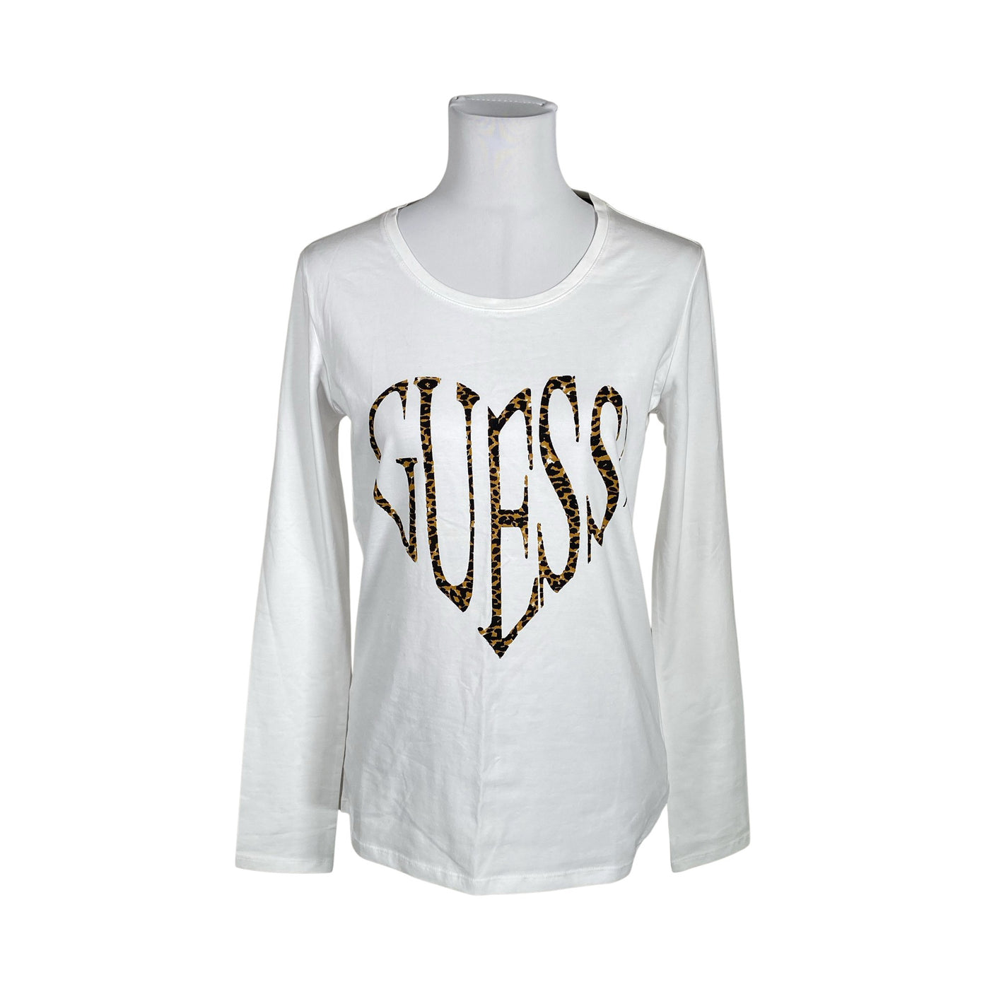 Unisex Guess - Trikotaažist pluus, suurus 38 - Valge (1)