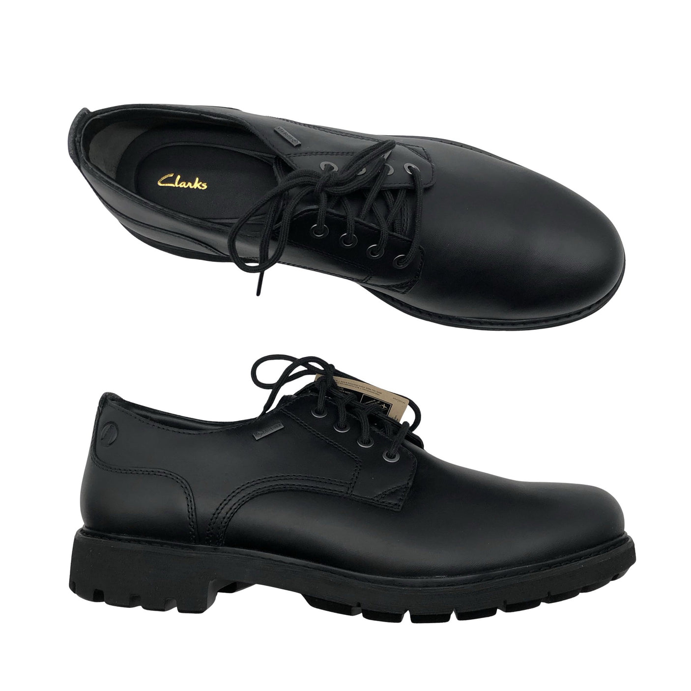 Unisex Clarks - Igapäevased jalanõud, suurus S - Must (2)