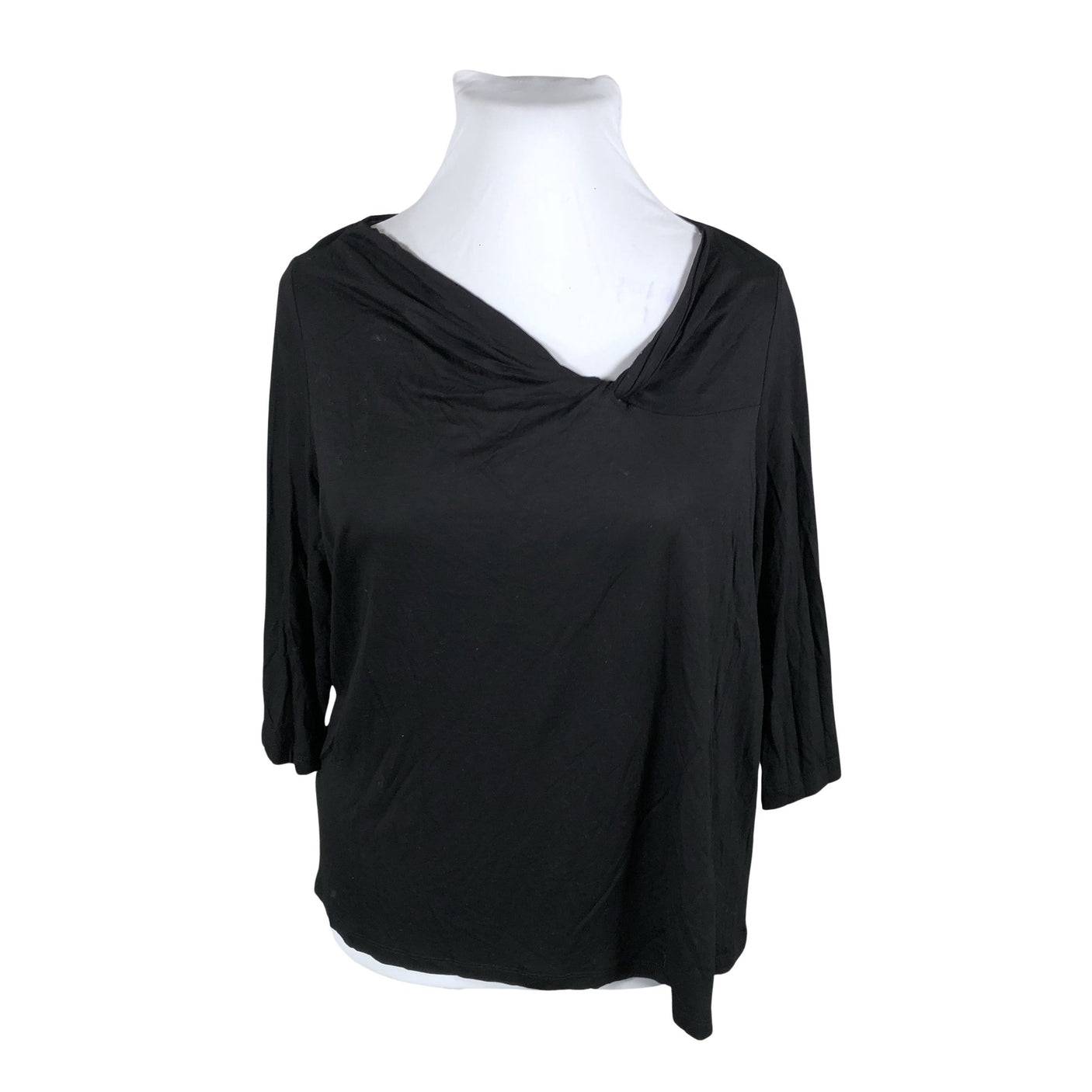 Unisex Global - Trikotaažist pluus, suurus 44 - Must (1)