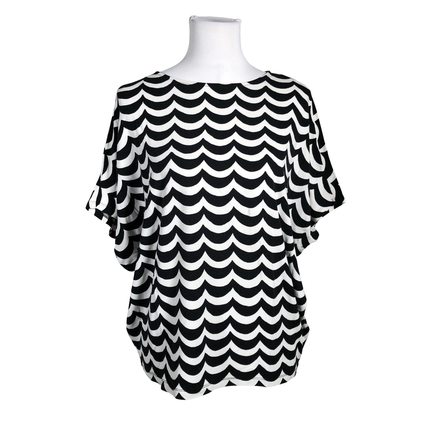 Unisex Marimekko - Trikotaažist topp, suurus 36 - Looduslik valge (1)