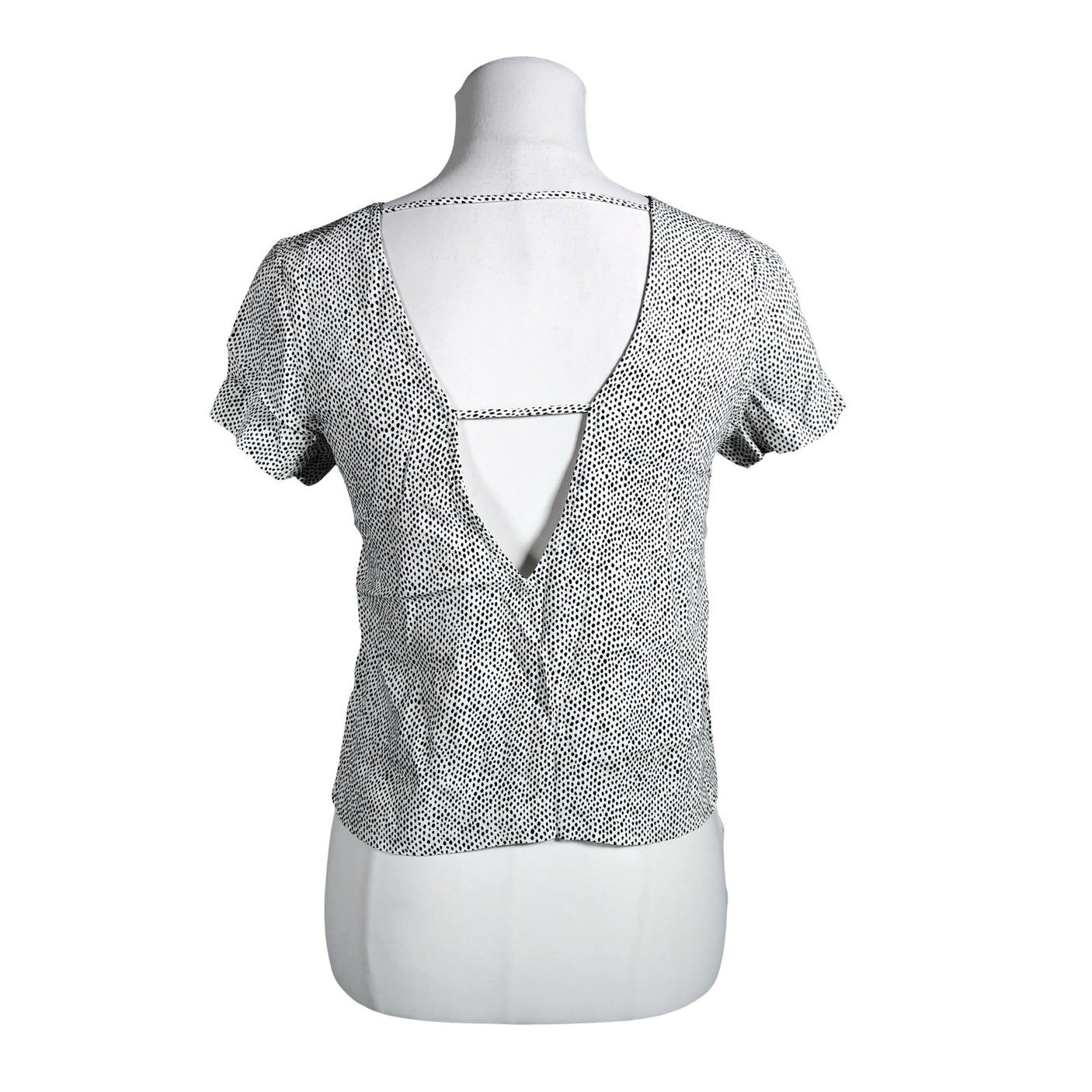 Unisex &Other Stories - Lühikeste käistega pluus, suurus 34 - Valge (2)