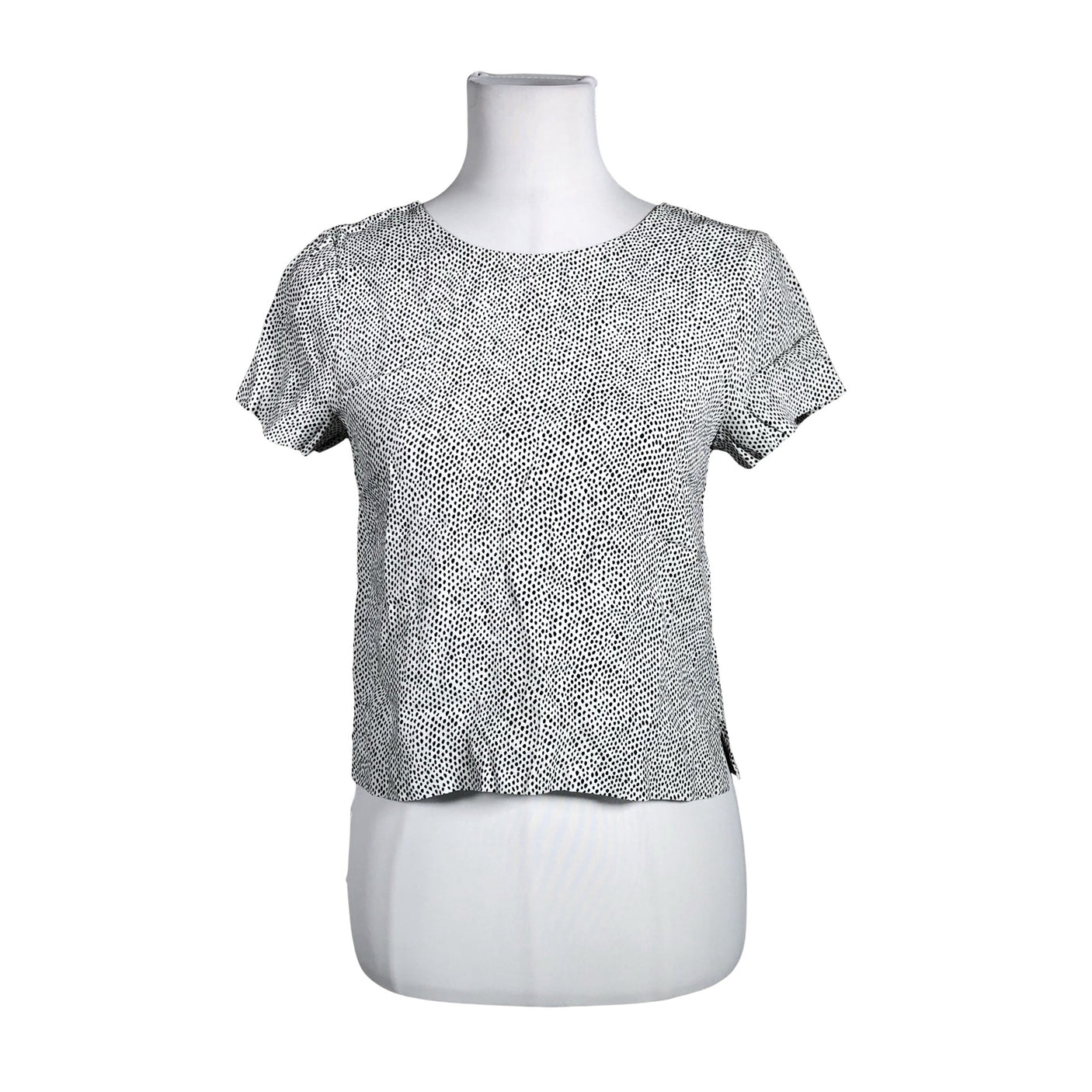 Unisex &Other Stories - Lühikeste käistega pluus, suurus 34 - Valge (1)