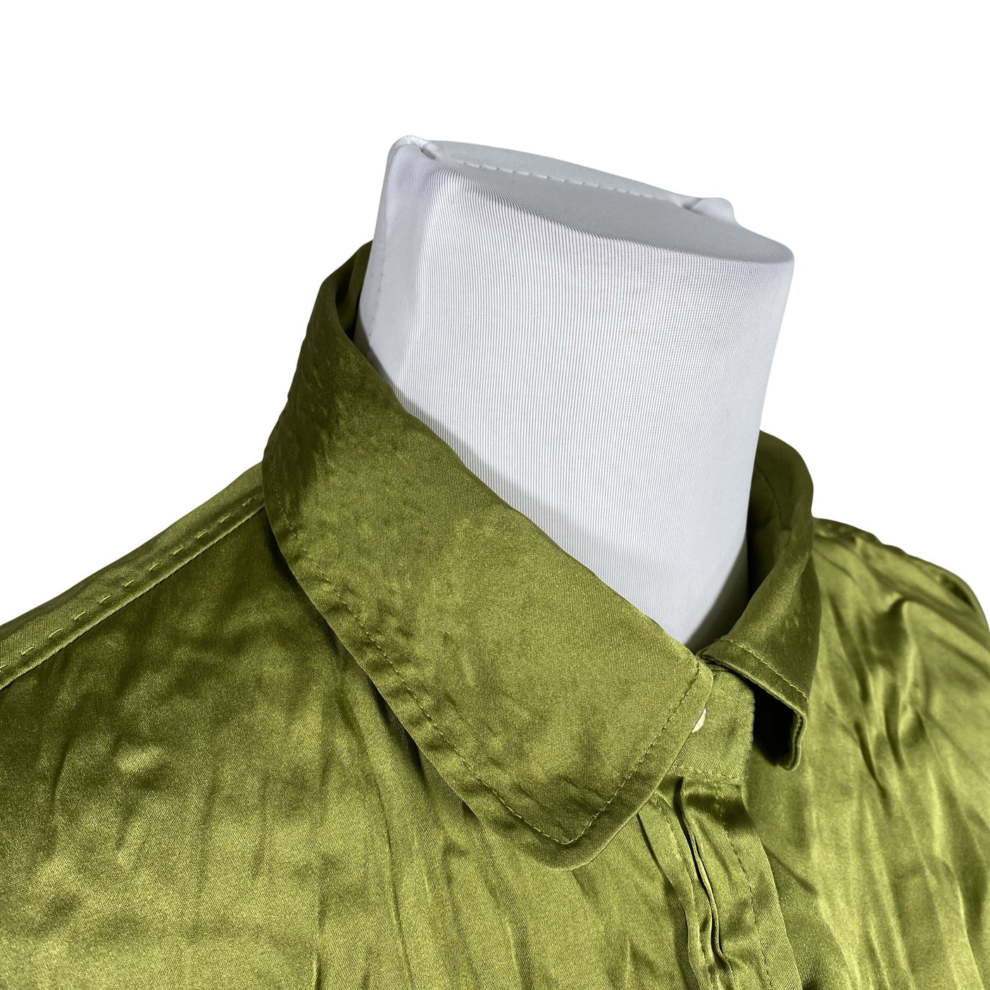 Unisex Hugo Boss - Lühikeste käistega pluus, suurus 40 - Roheline (2)