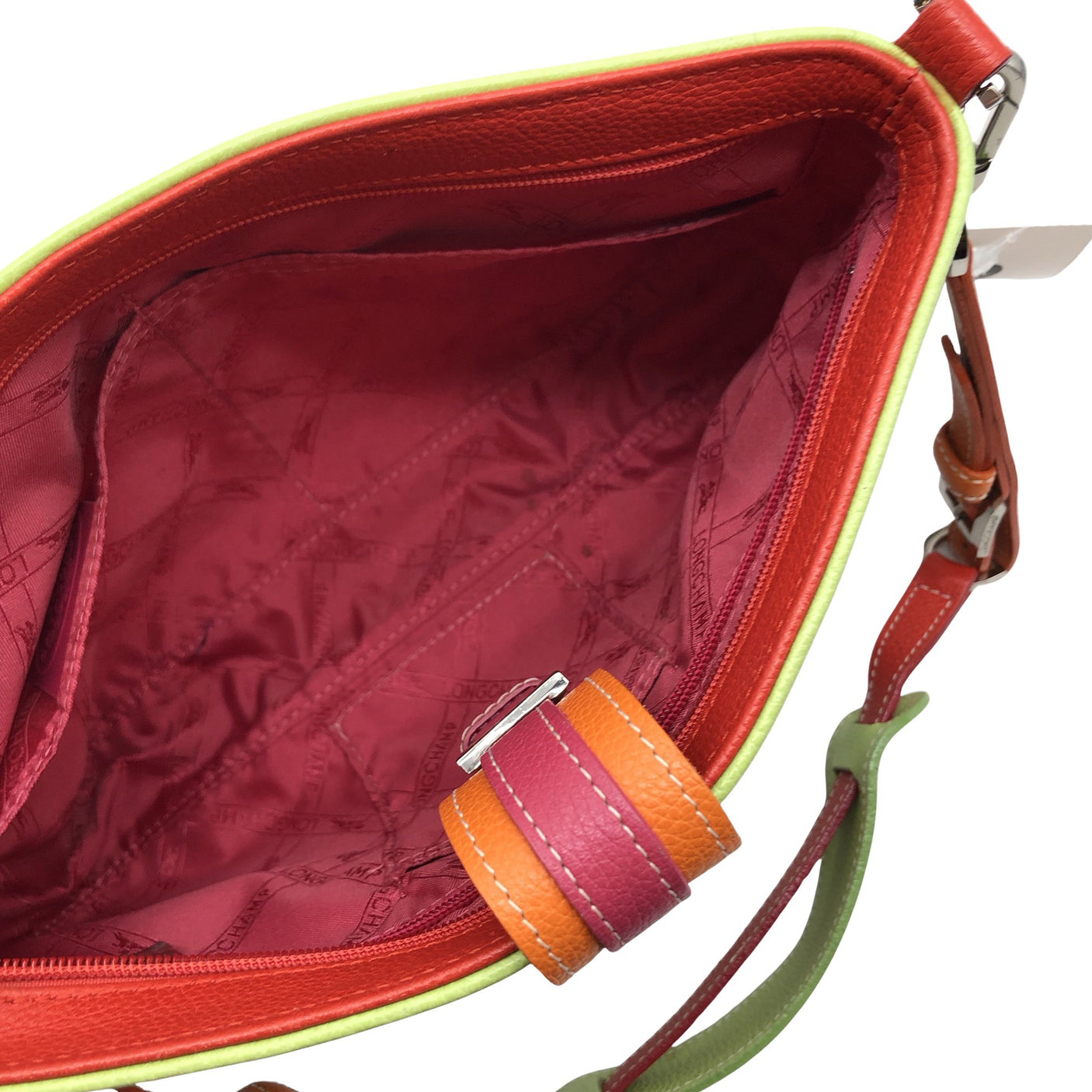 Unisex Longchamp - Käekott, suurus Midi - Looduslik valge (3)