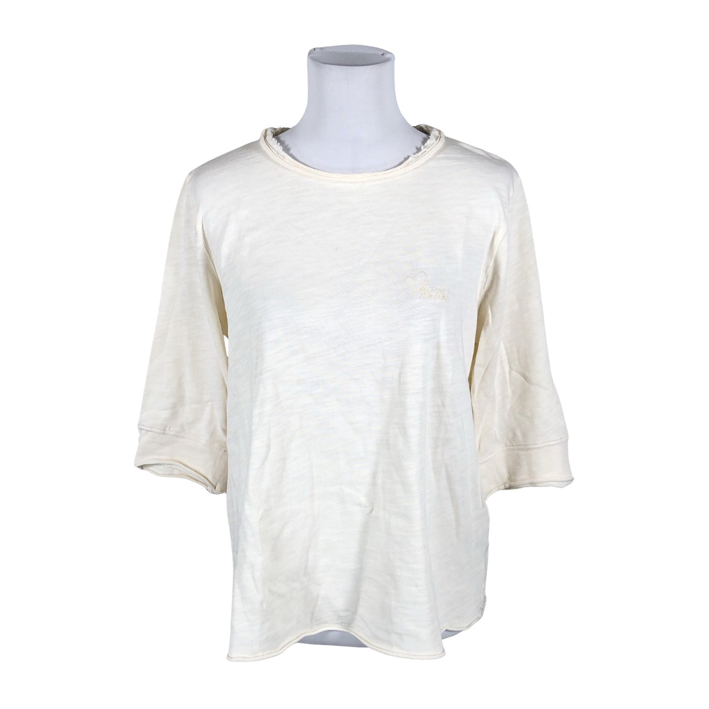 Unisex Mos Mosh - Trikotaažist pluus, suurus 38 - Looduslik valge (2)