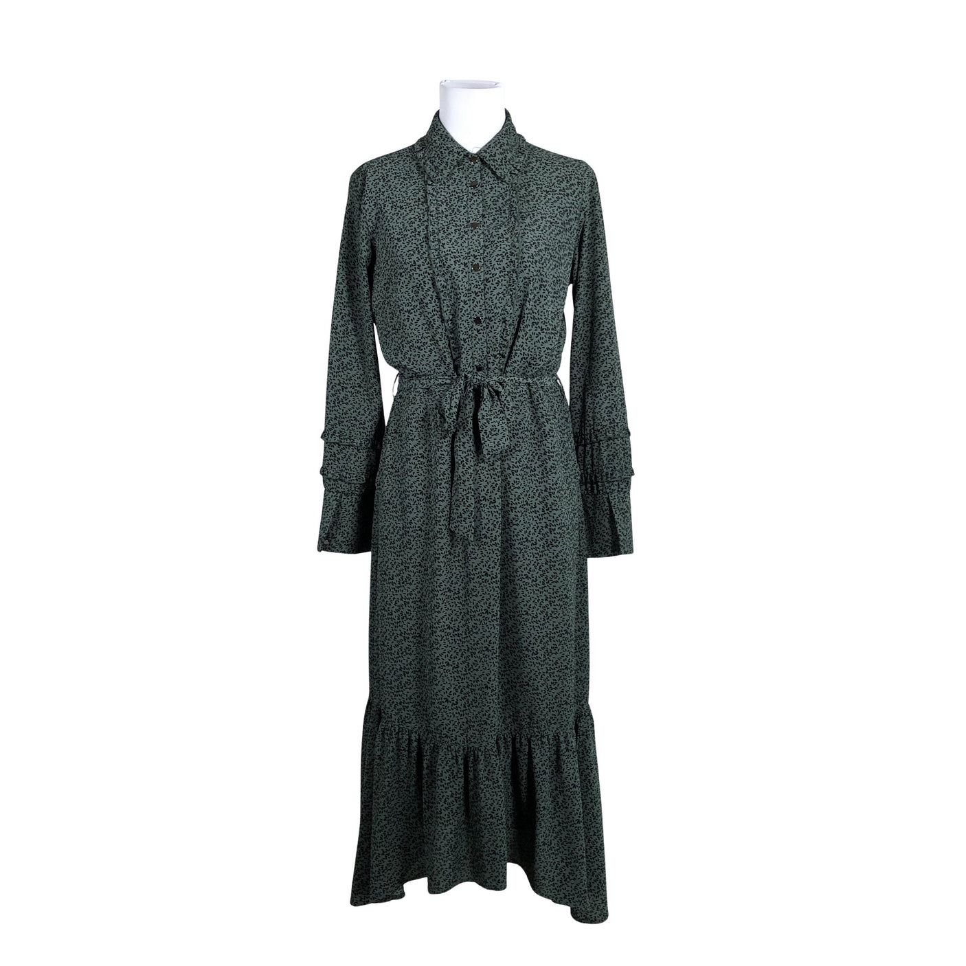 Unisex Monton - Õhuke kleit, suurus 34 - Roheline (1)