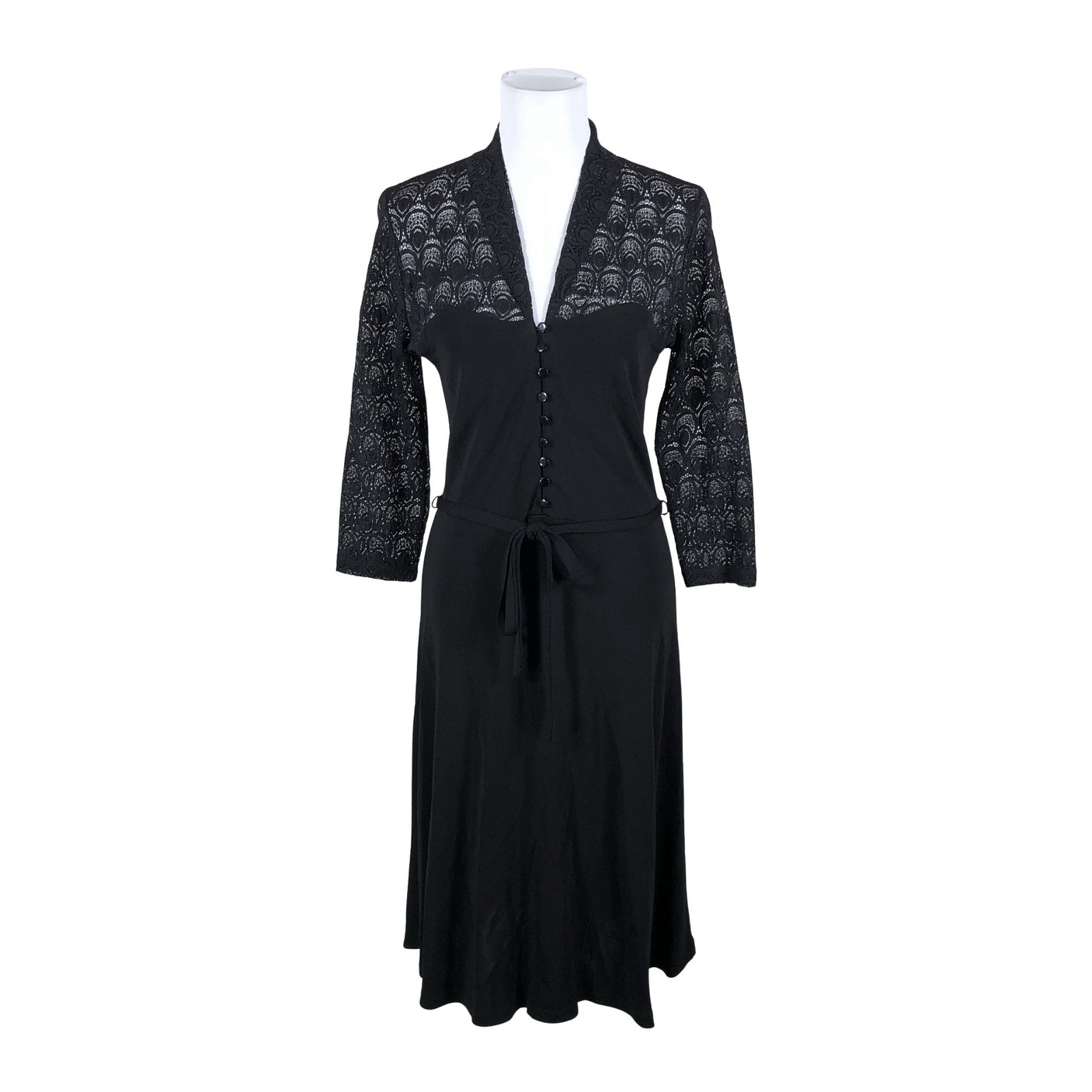 Unisex King Louie - Trikotaažist kleit, suurus 40 - Must (1)
