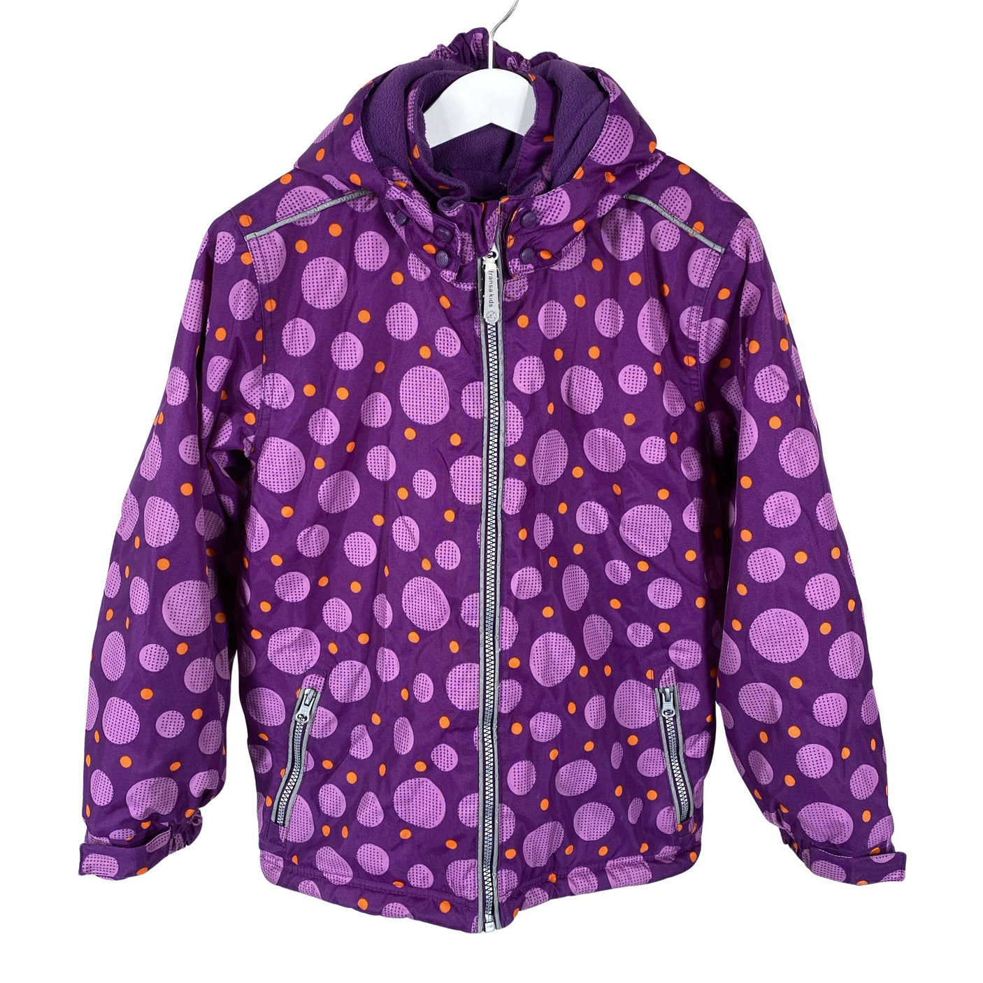 Unisex Fransa - Talvejope, suurus 128 - 134 - Lilla (1)