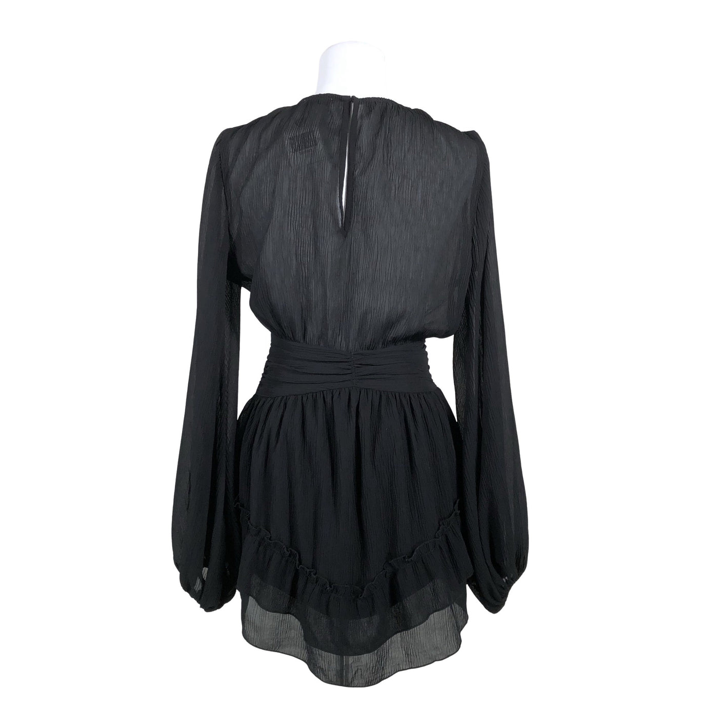 Unisex Na-KD - Õhuke kleit, suurus 34 - Must (2)