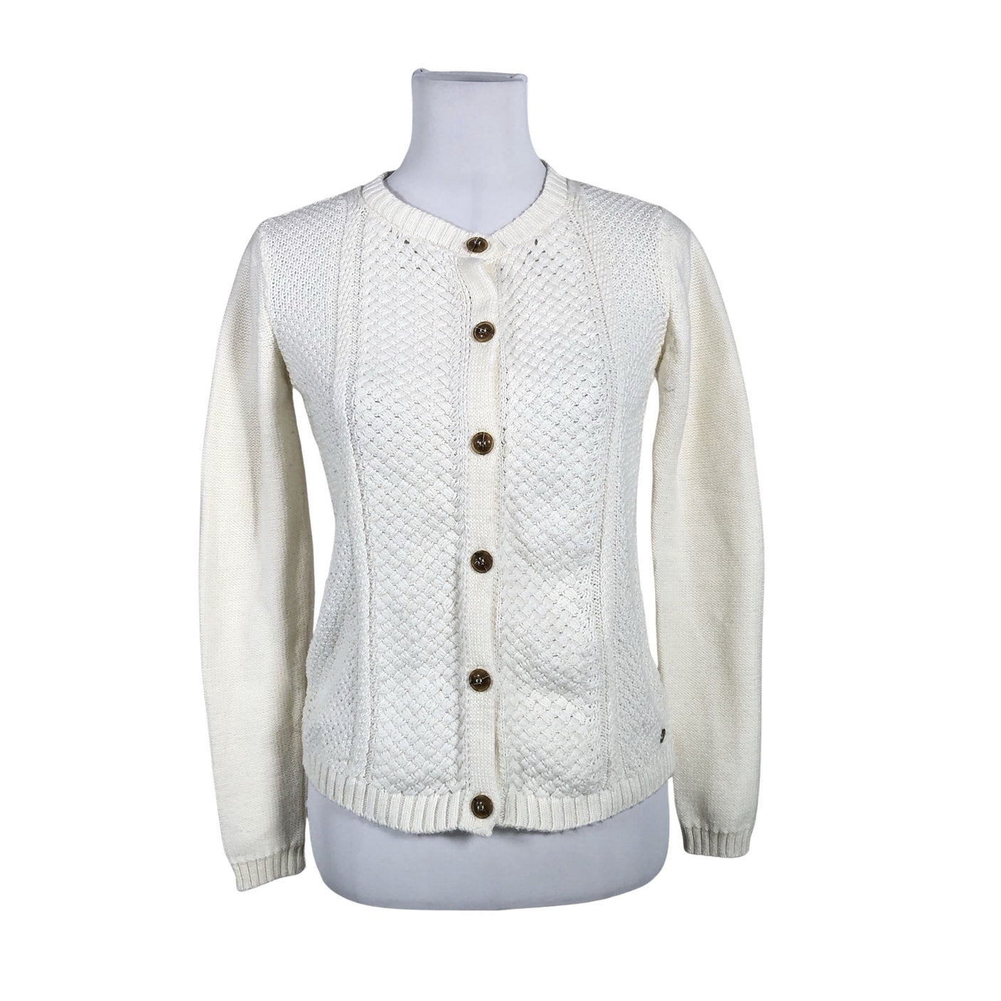 Unisex Esprit - Kardigan, suurus 34 - Looduslik valge (1)