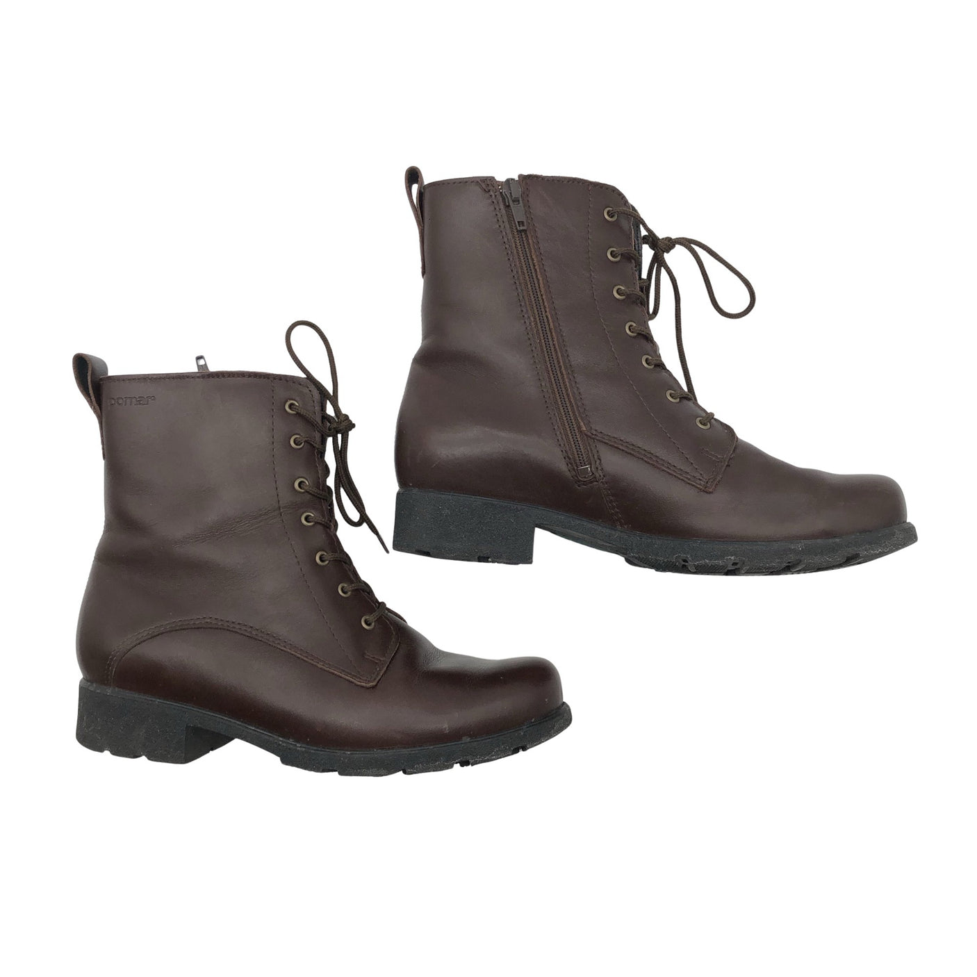 Unisex Pomar - Poolsaapad, suurus 38 - Pruun (1)