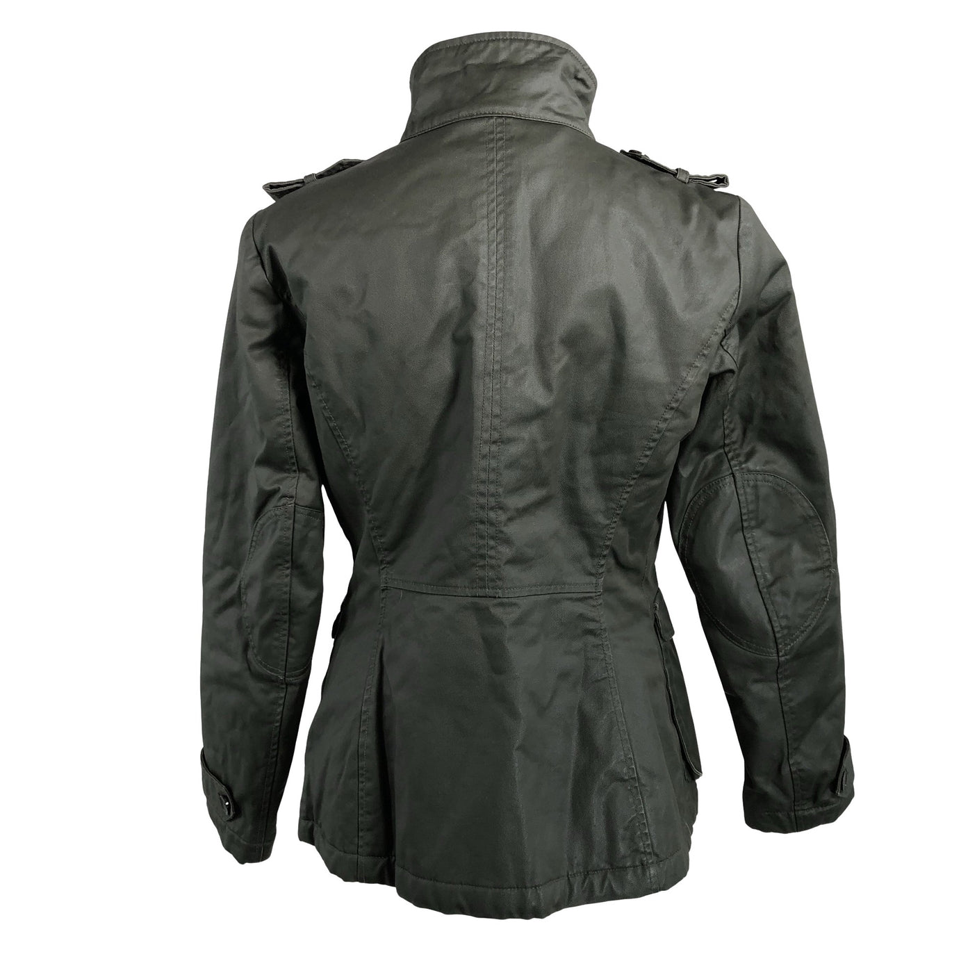 Unisex Benetton - Õhem talvejope, suurus 38 - Roheline (2)