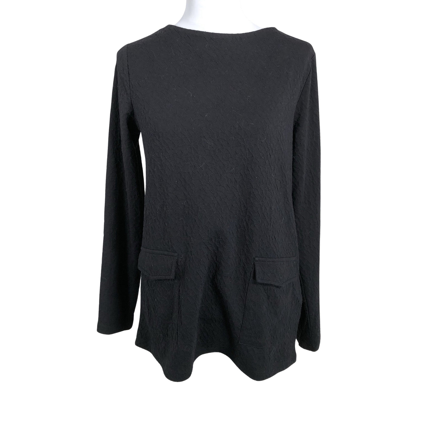 Unisex Noom - Trikotaažist pluus, suurus 36 - Must (1)
