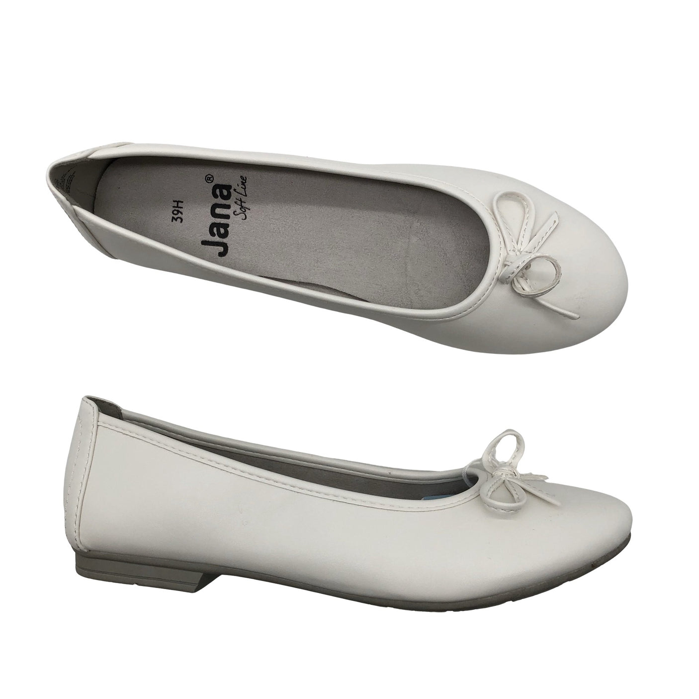 Unisex Jana - Baleriinad, suurus 39 - Valge (1)