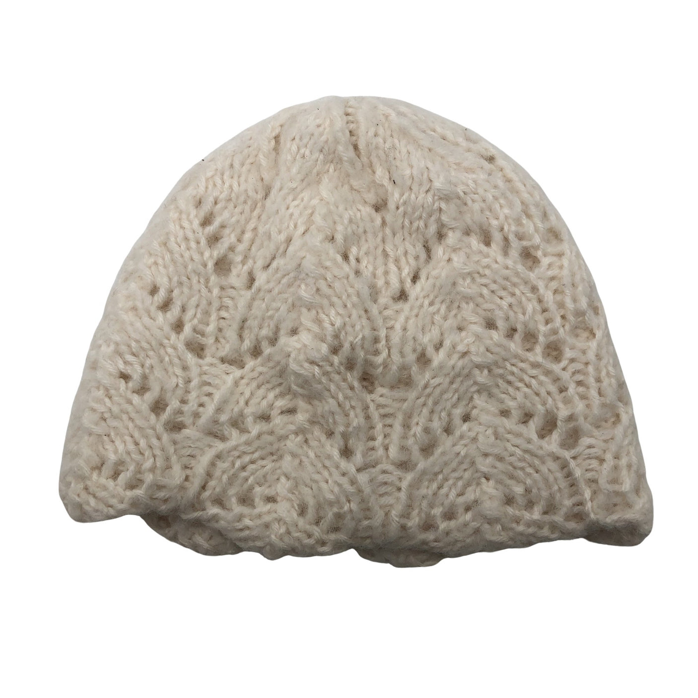 Unisex Handmade - Talvemüts, suurus 56 - 58 cm - Looduslik valge (2)