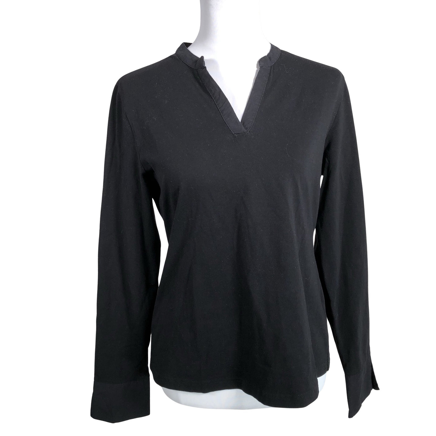 Unisex NOSH - Trikotaažist pluus, suurus 40 - Must (1)