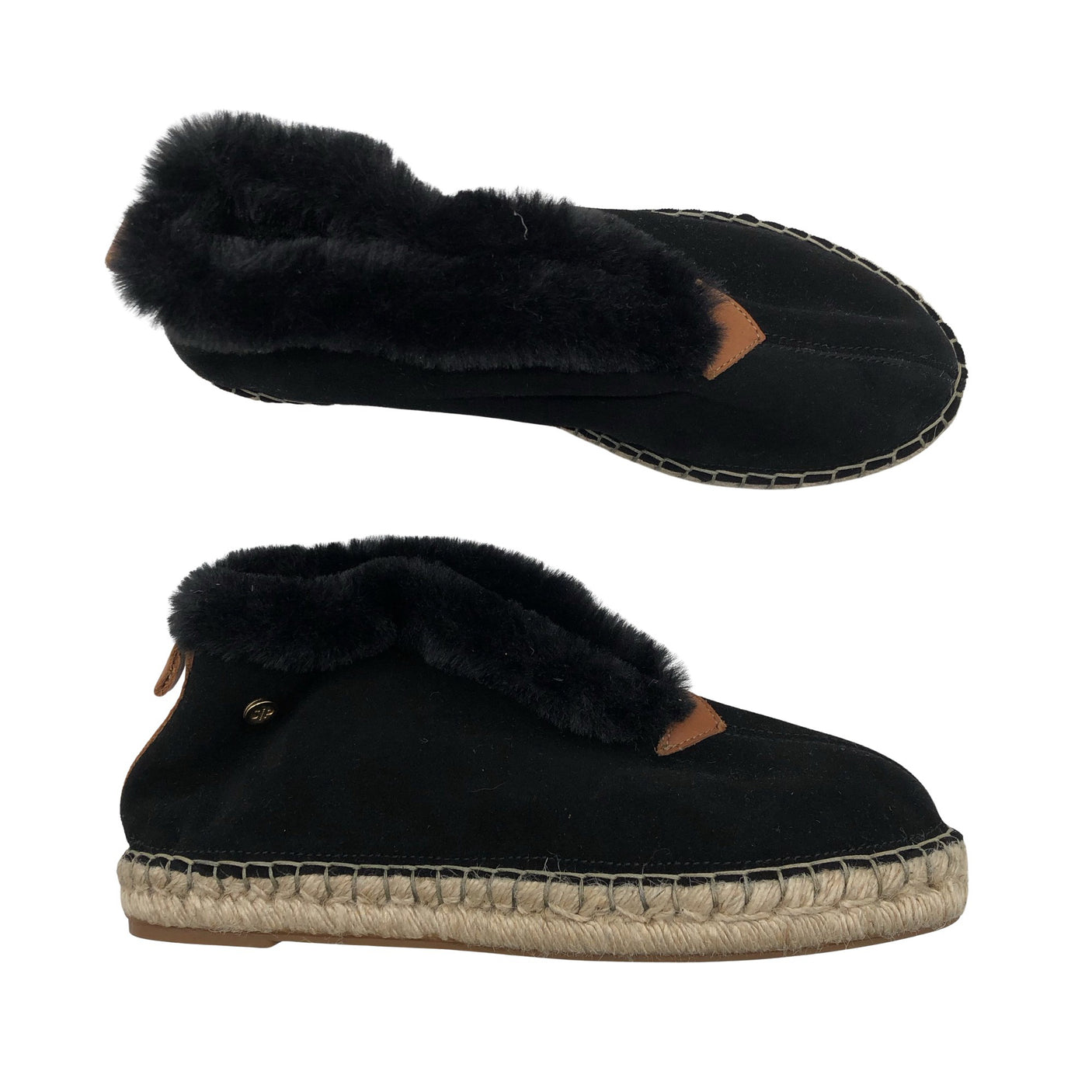 Unisex Syster P - Poolsaapad, suurus 37 - Must (1)