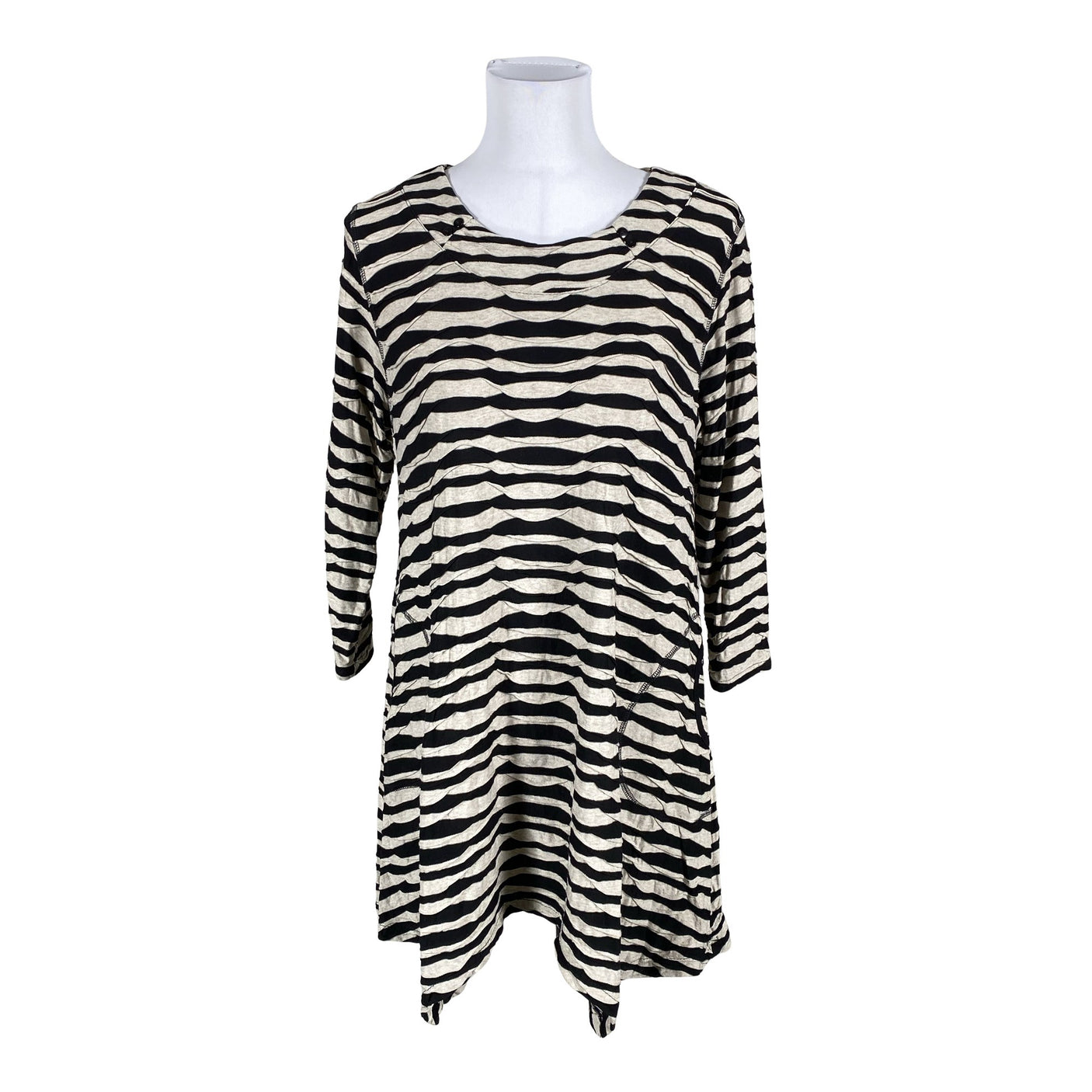 Unisex Pont Neuf - Trikotaažist tuunika, suurus 38 - Beige (1)