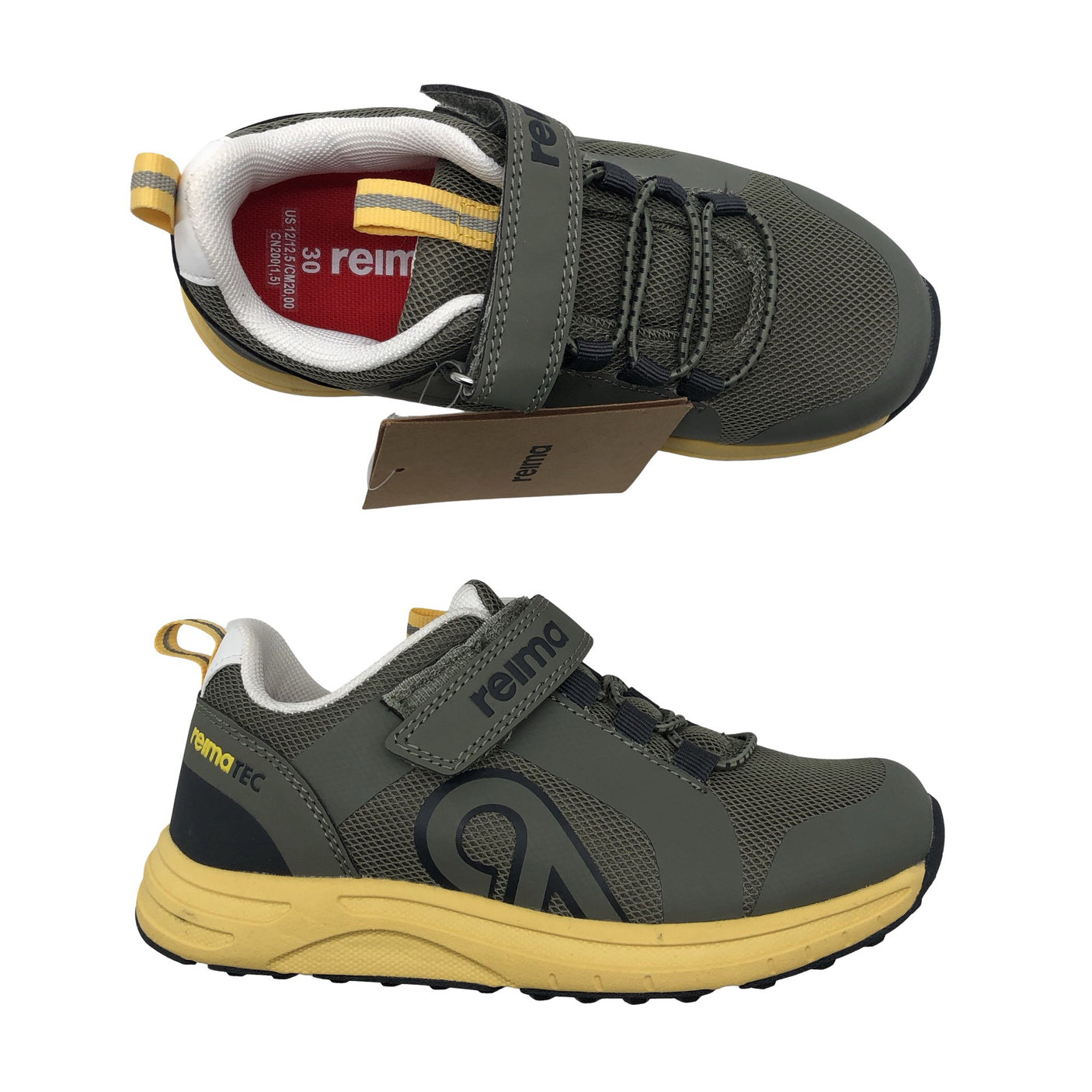 Unisex Reima - Tennised, suurus 30 - Roheline (1)