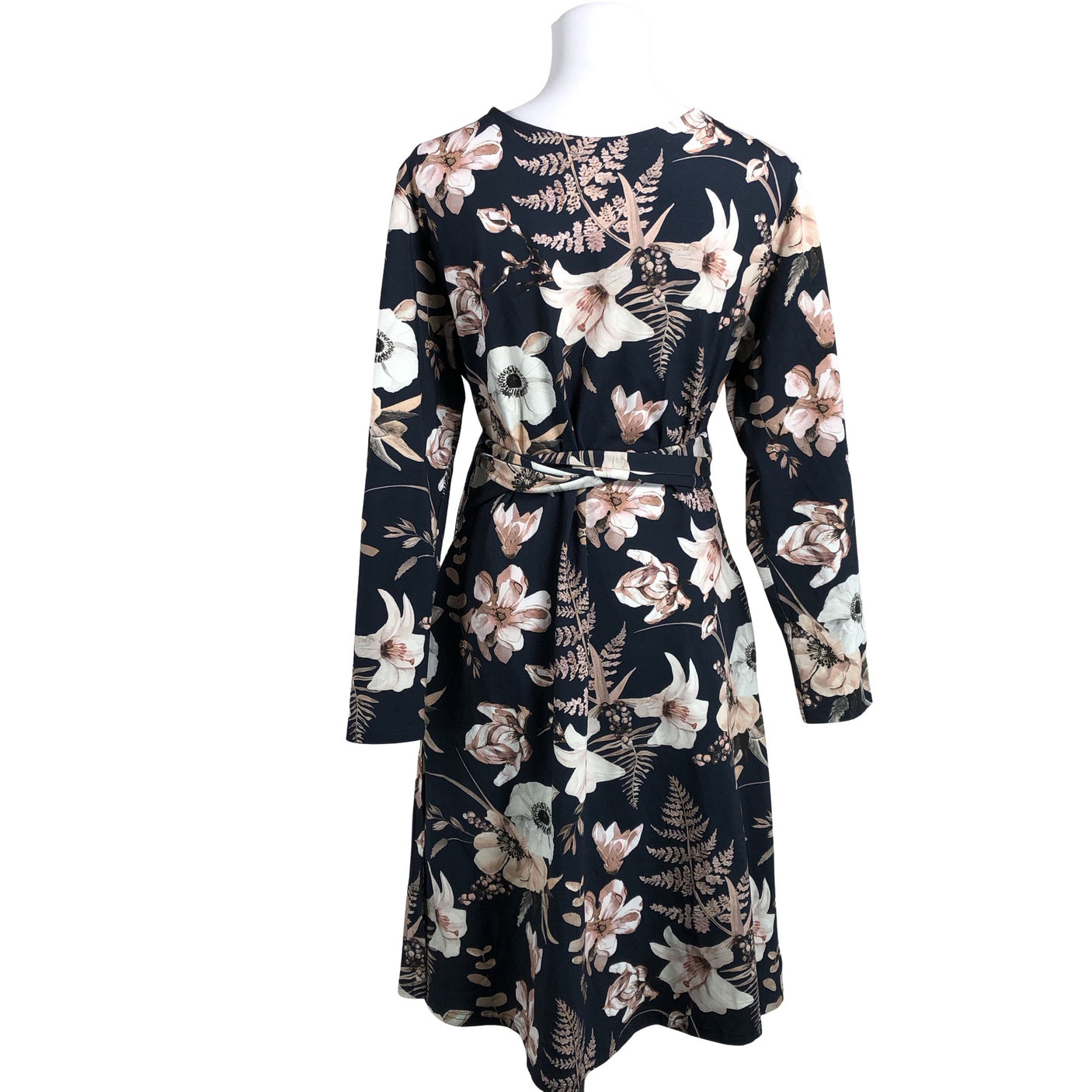 Unisex Nakoa - Trikotaažist kleit, suurus 40 - Sinine (2)