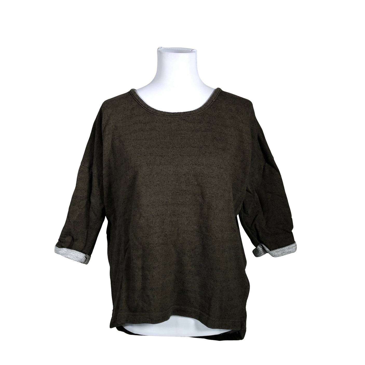 Unisex Part two - Dressikangast pluus, suurus 38 - Roheline (1)