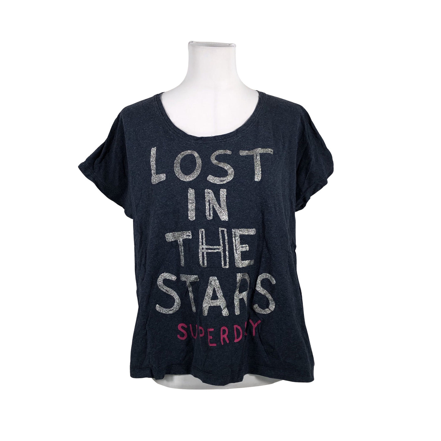 Unisex Superdry - T-särk, suurus 40 - Sinine (1)
