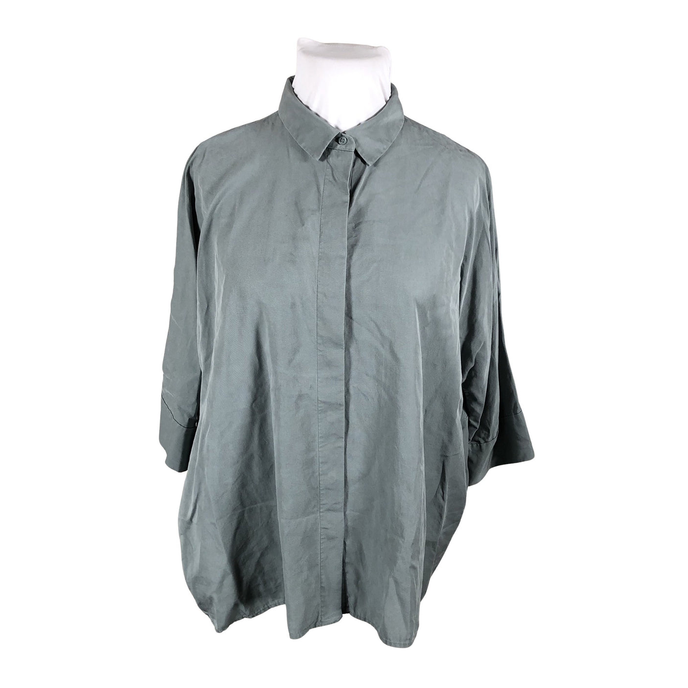 Unisex COS - Lühikeste käistega pluus, suurus 44 - Roheline (1)