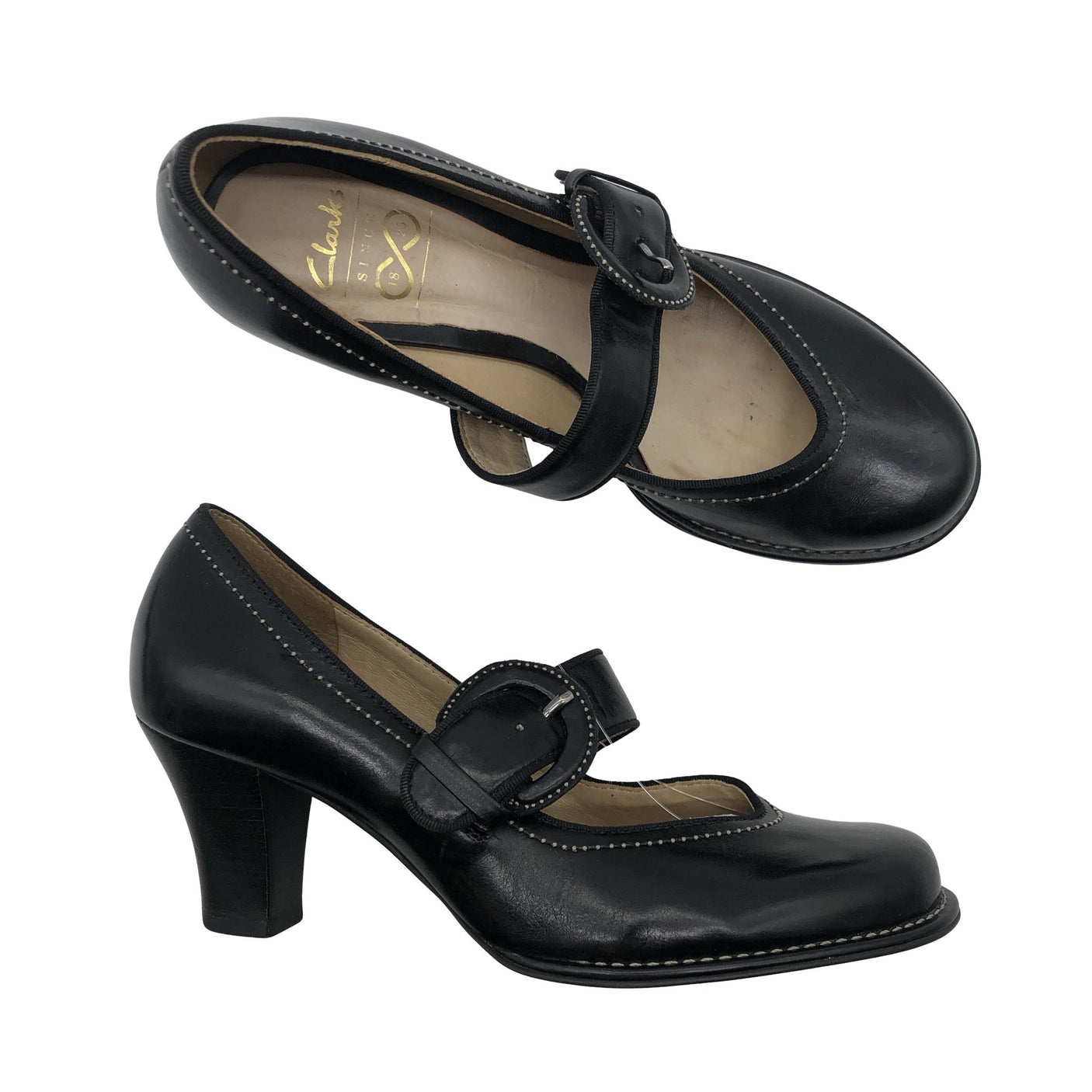 Unisex Clarks - Kontsakingad, suurus 37 - Must (2)