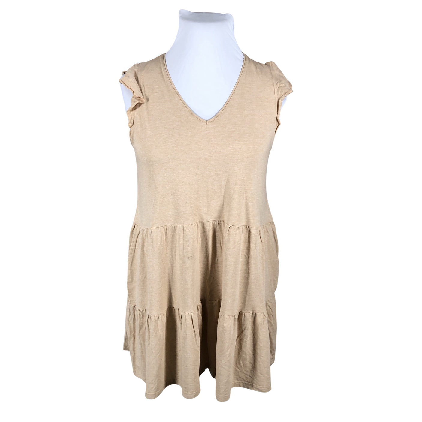 Unisex Nanso - Trikotaažist kleit, suurus 42 - Beige (1)