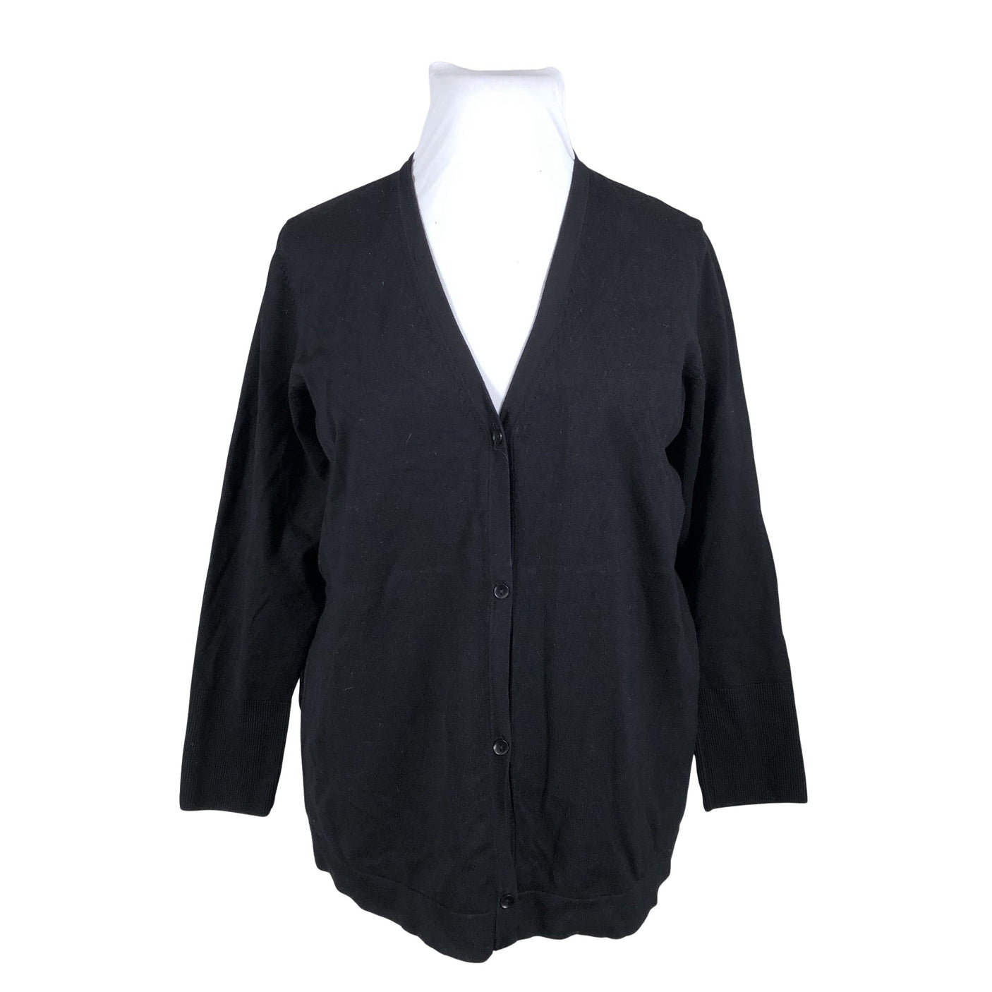 Unisex Ulla Popken - Kardigan, suurus 42 - Must (1)
