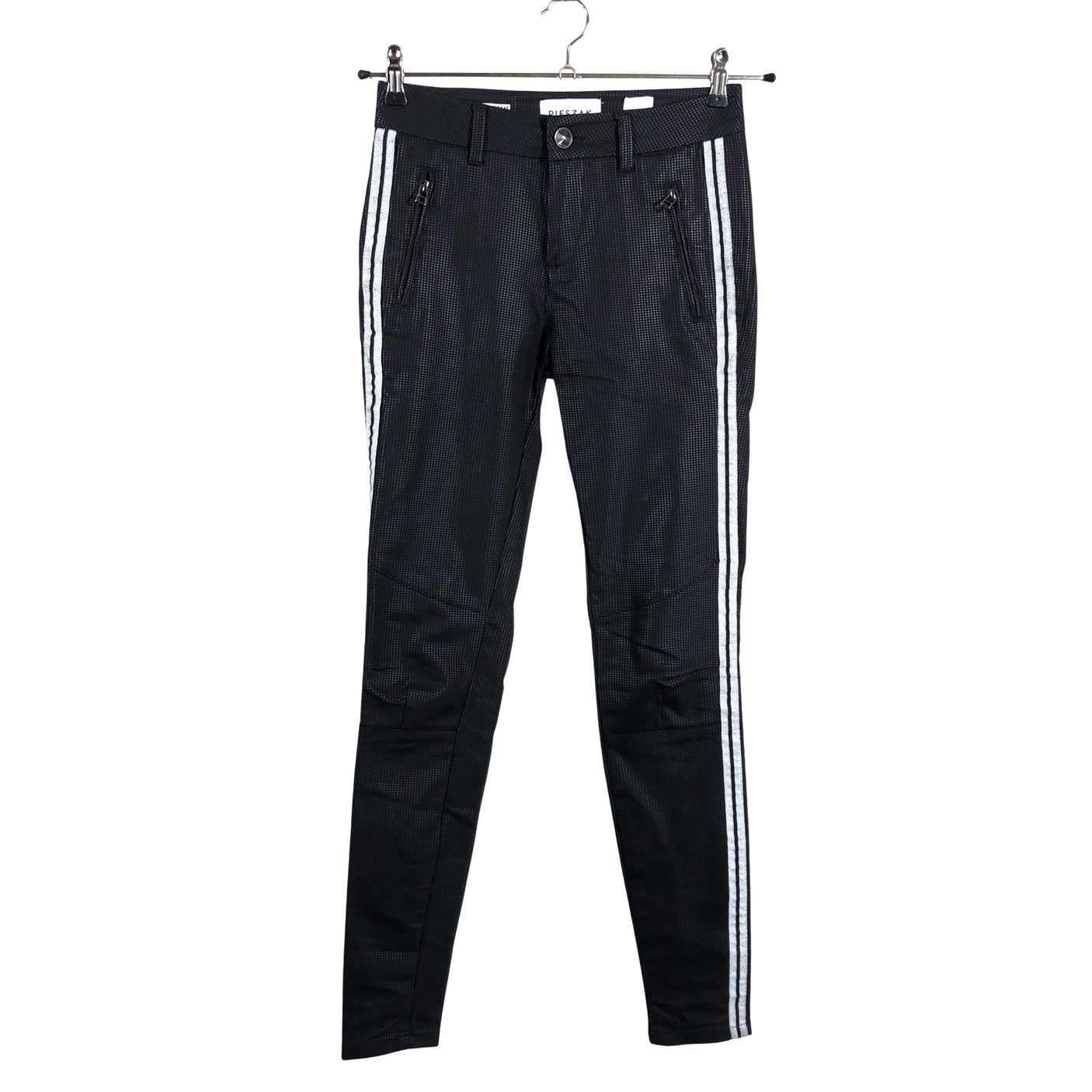 Unisex Pieszak - Mittevenivad püksid, suurus W24 - Must (1)
