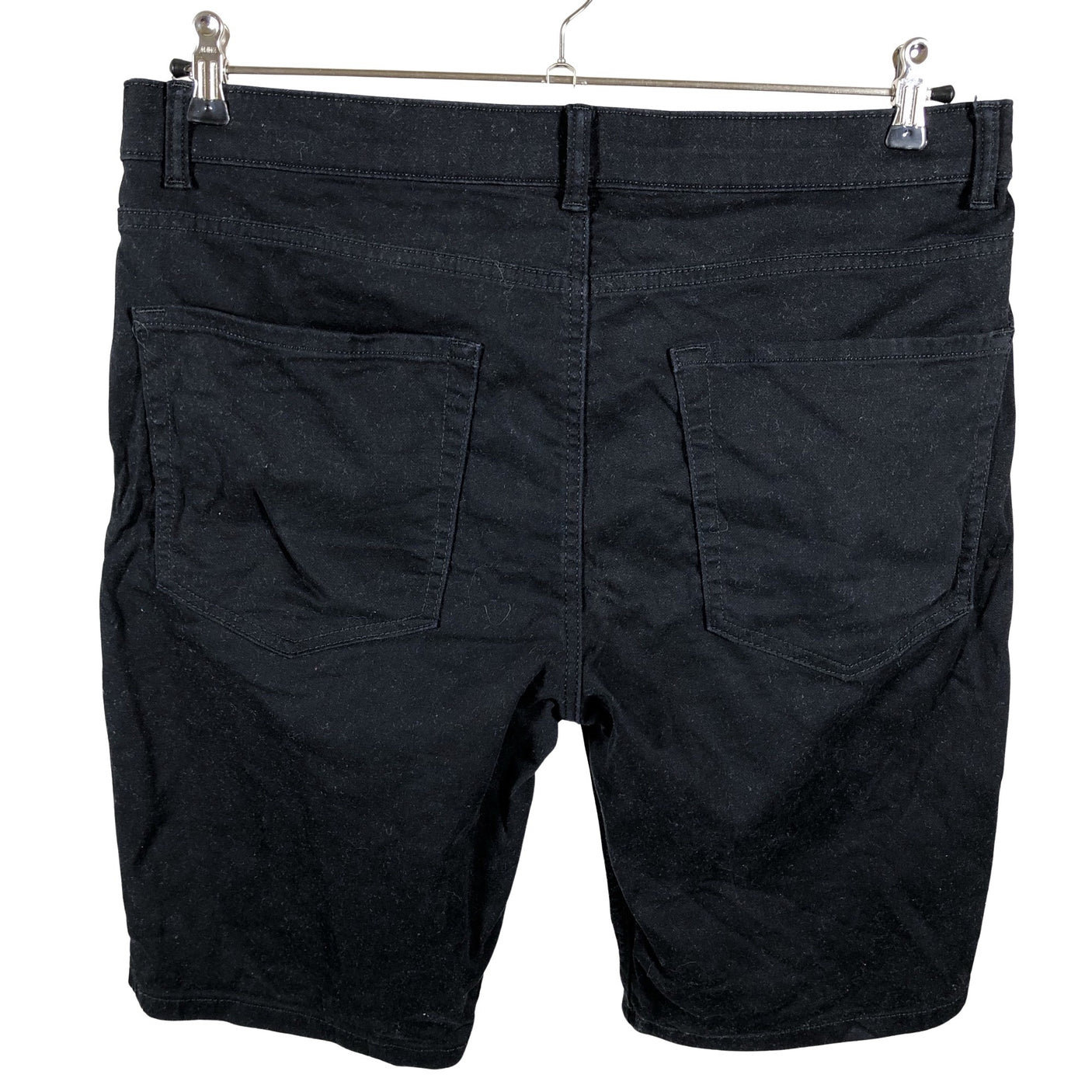 Unisex Next - Teksast lühikesed püksid, suurus W36 - Must (2)