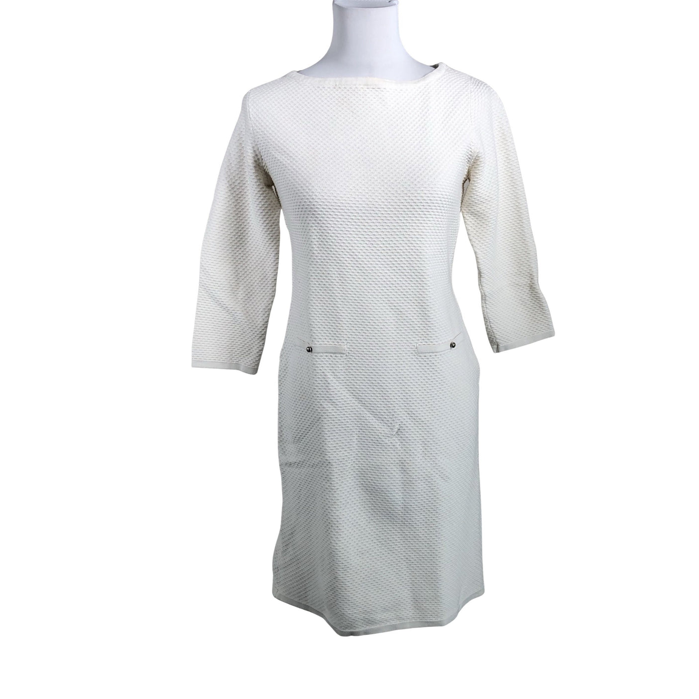 Unisex Esprit - Kootud kleit, suurus 38 - Looduslik valge (1)