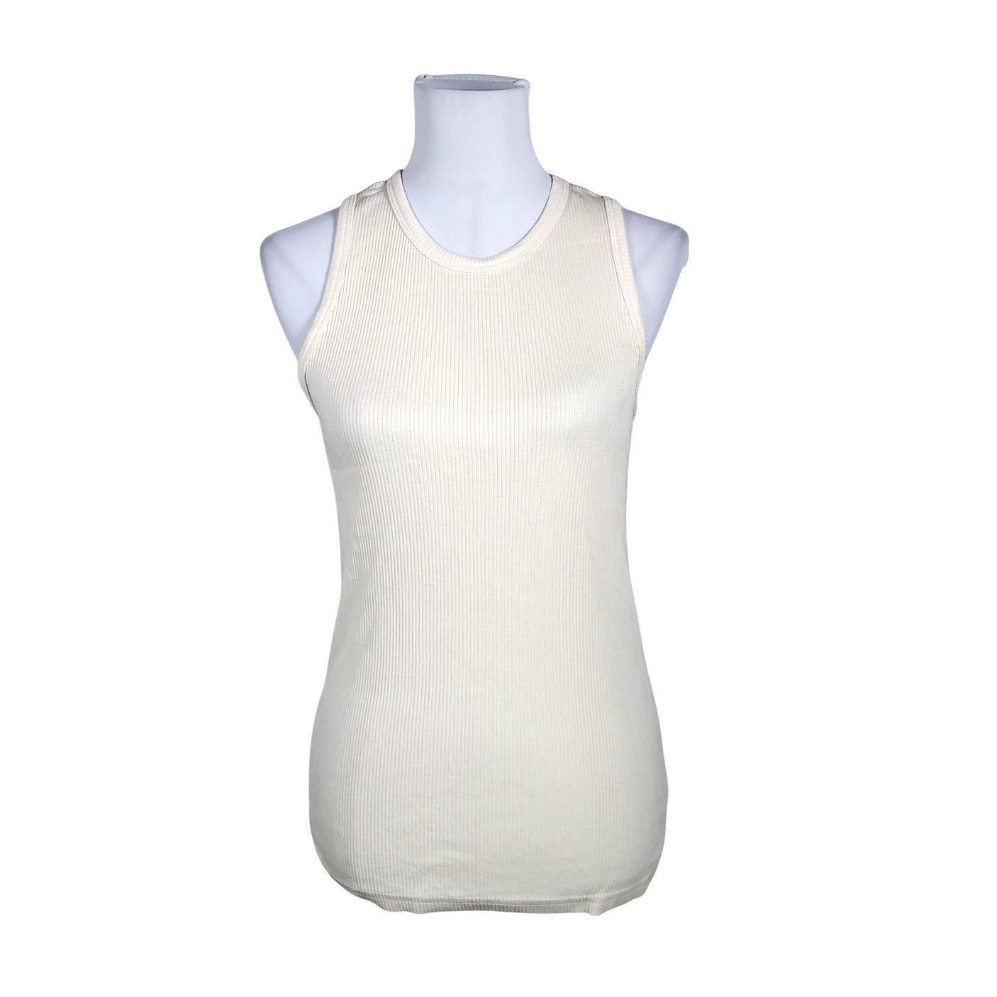 Unisex Nanso - Trikotaažist topp, suurus 40 - Looduslik valge (1)
