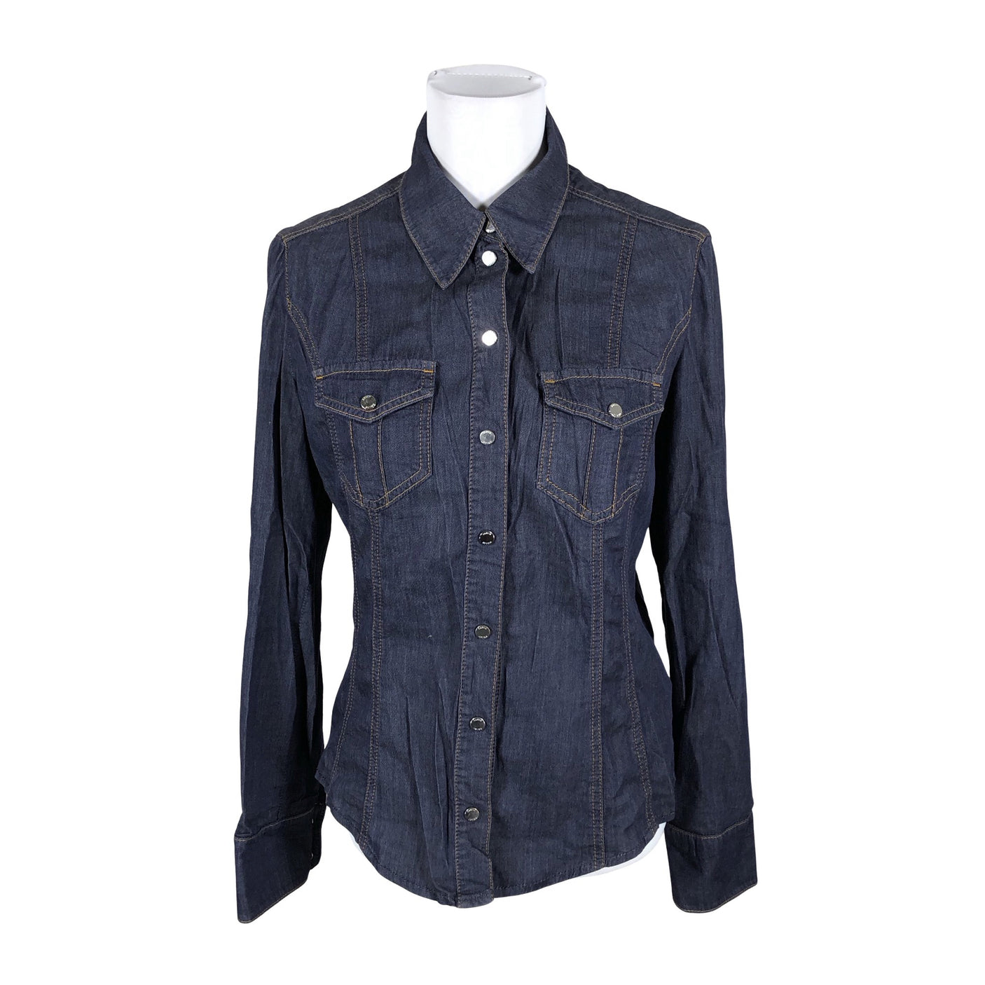 Unisex Karen Millen - Teksasärk, suurus 40 - Sinine (2)