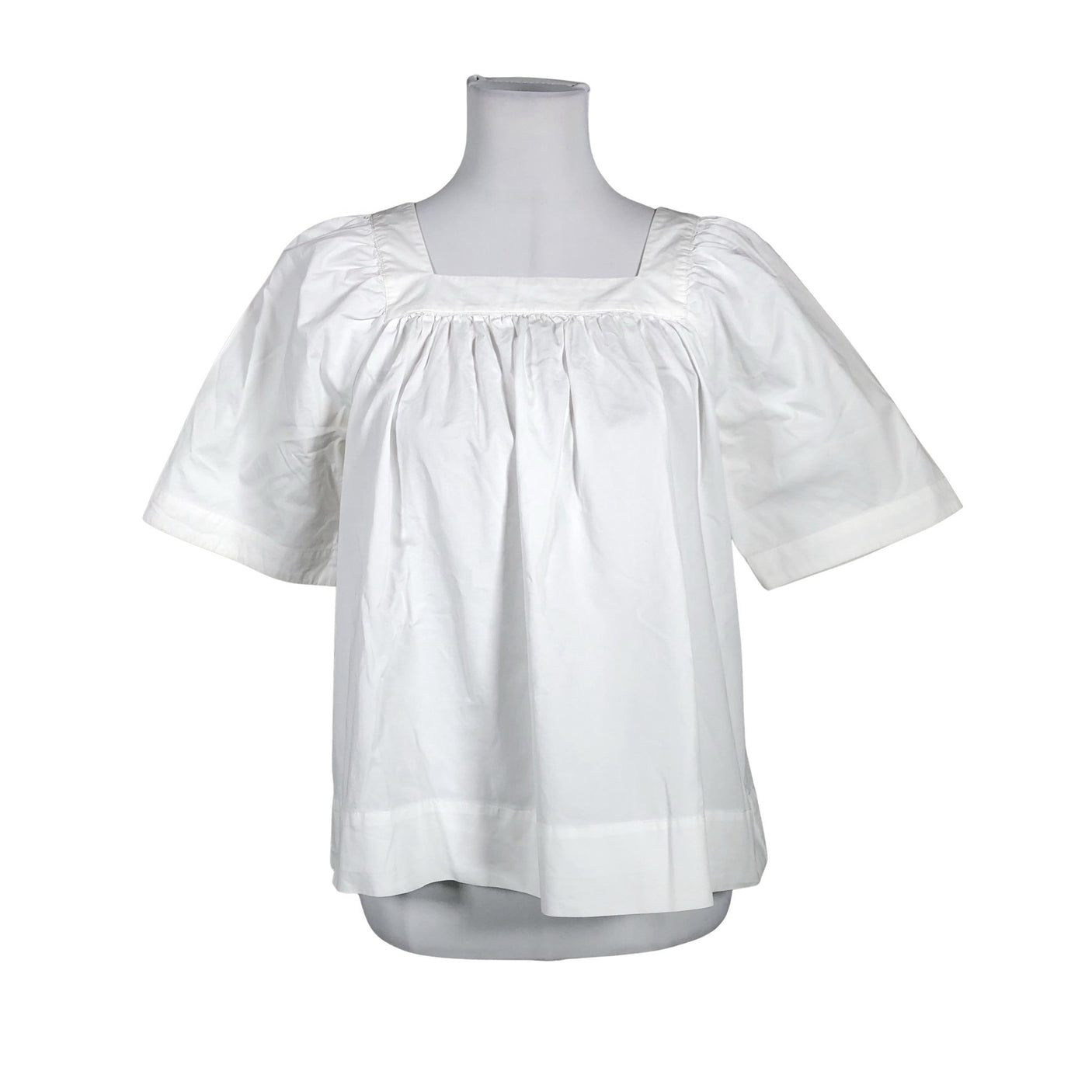 Unisex Second Female - Lühikeste käistega pluus, suurus 36 - Looduslik valge (1)