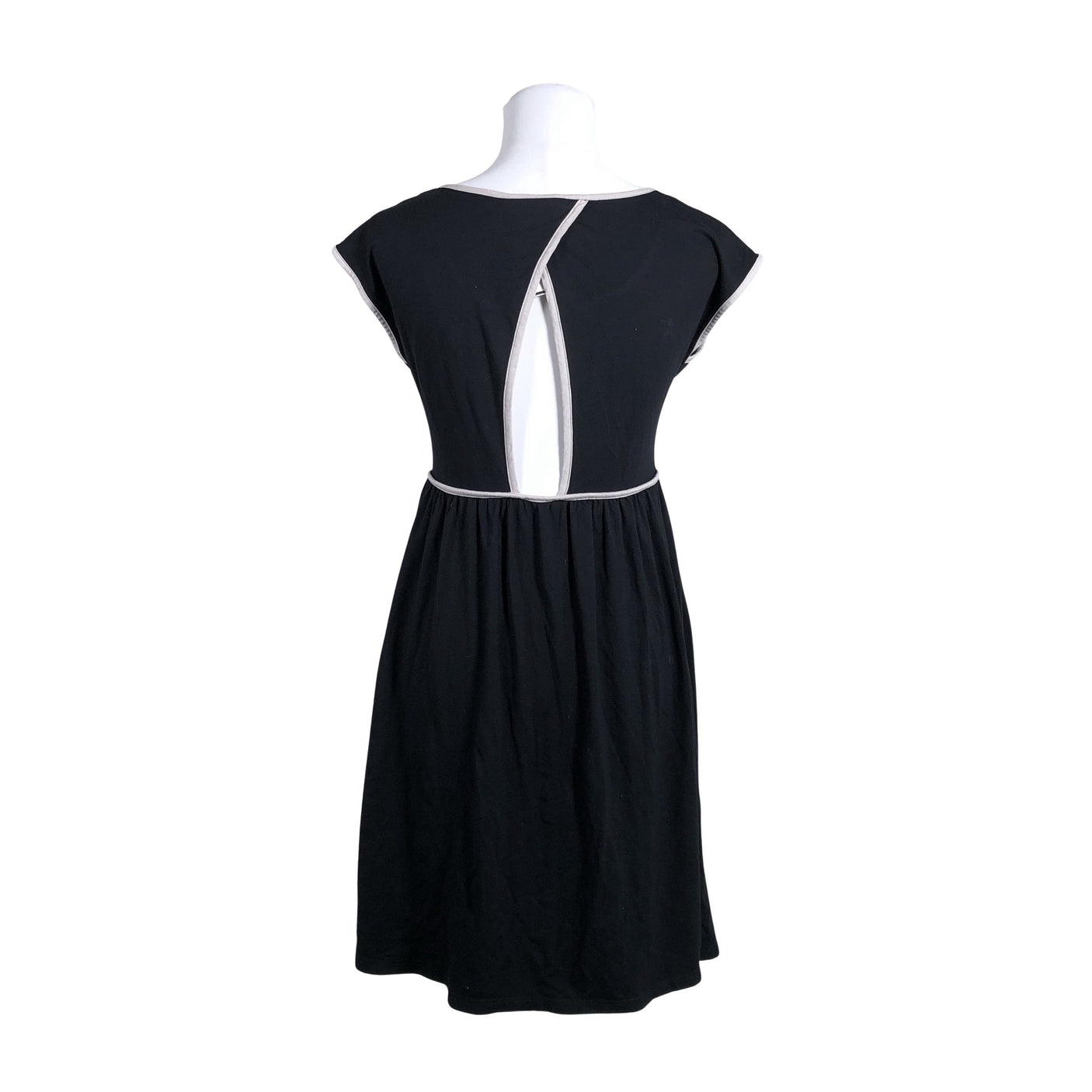 Unisex Nanso - Trikotaažist kleit, suurus 36 - Must (2)
