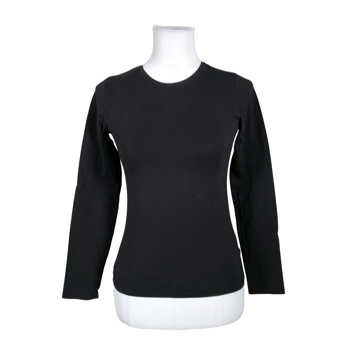 Unisex Massimo Dutti - Trikotaažist pluus, suurus 36 - Must (1)