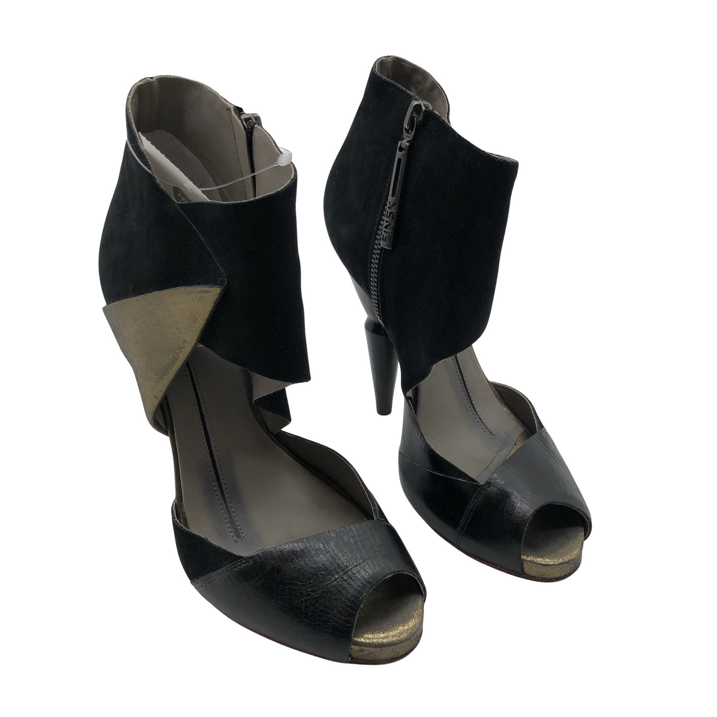 Unisex Finsk - Kontsaga rihmikud, suurus 38 - Must (4)